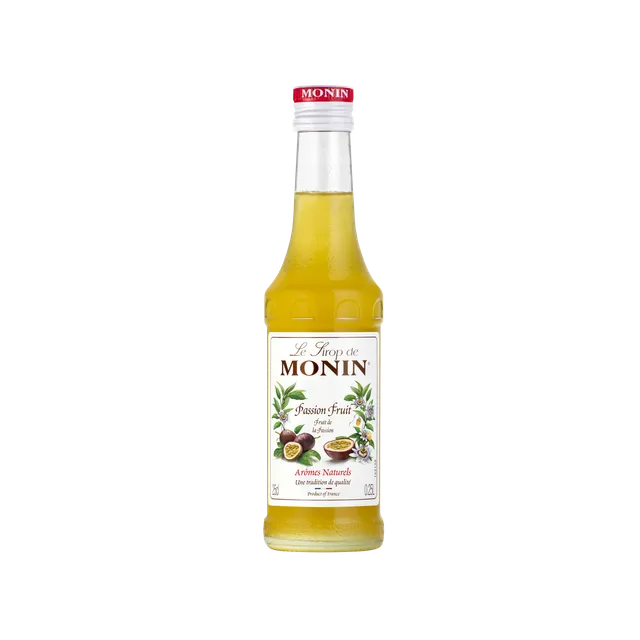 monin-sciroppo-25-cl-per-bubble-tea-e-matcha-pesca-rosa-frutto-della-passione image 1