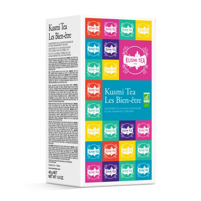 kusmi-tea-cofanetto-les-bien-tre-bio-assortimento-24-bustine image 1