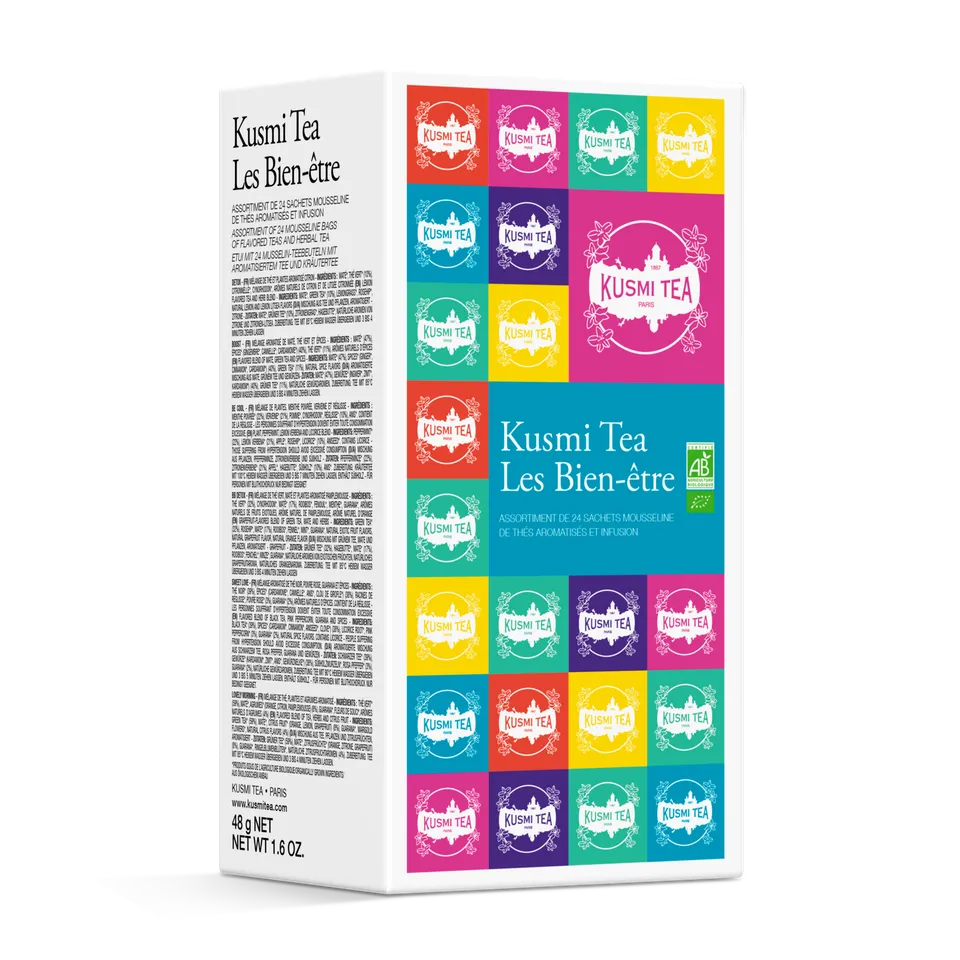 kusmi-tea-cofanetto-les-bien-tre-bio-assortimento-24-bustine image 1