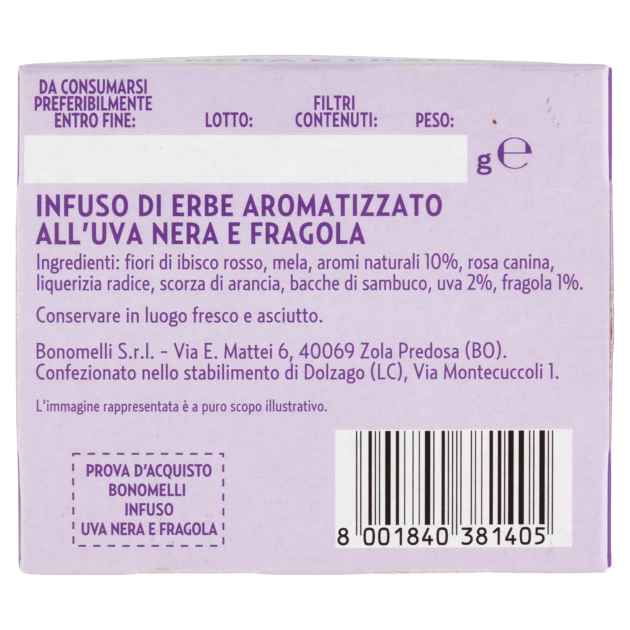 bonomelli-infusi-fruttosi-uva-nera-e-fragola-12-filtri-da-24g image 3