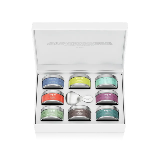 kusmi-tea-cofanetto-la-collection-alain-ducasse-bio-8-t-biologici-d-origine image 1