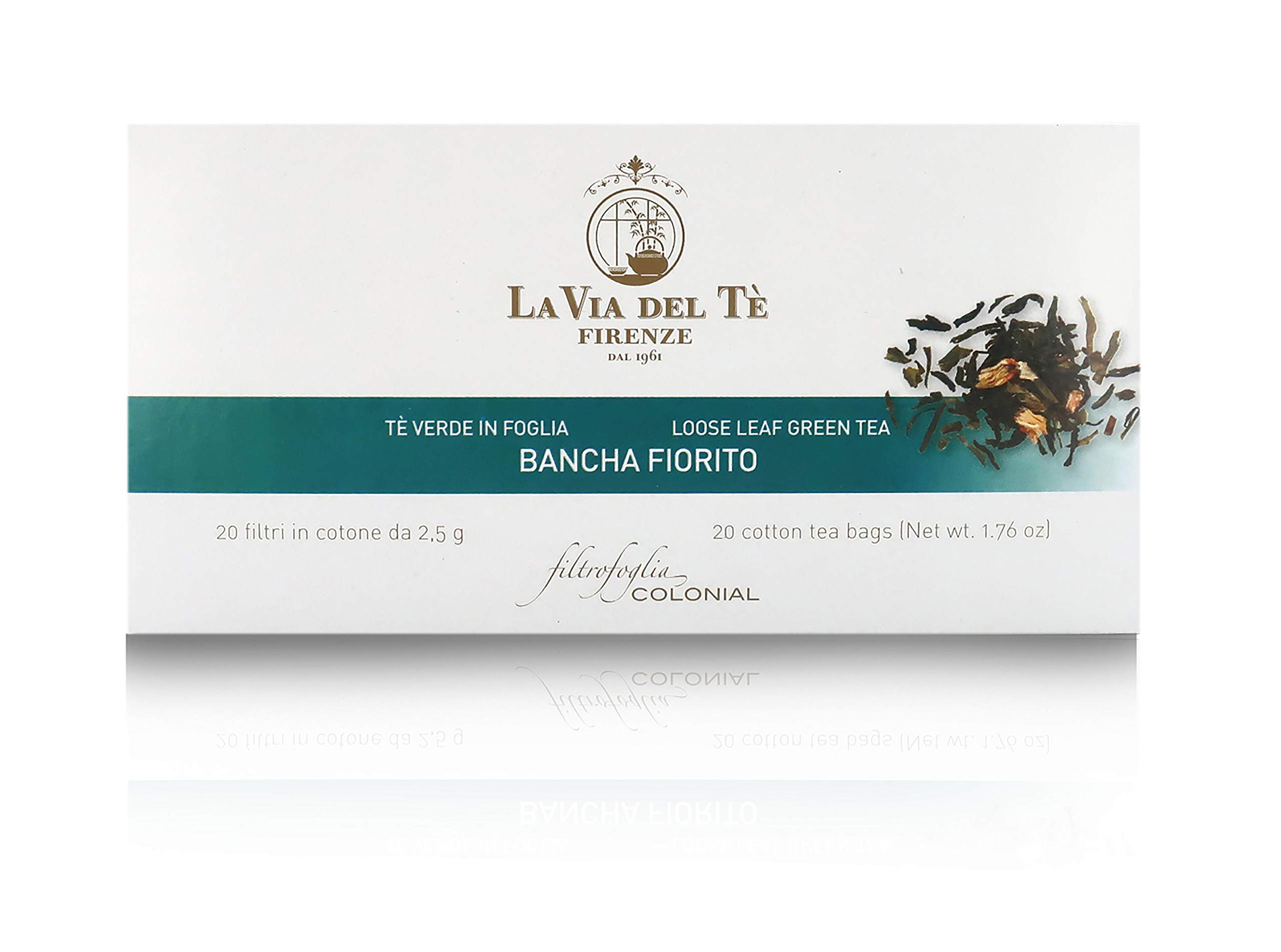 la-via-del-t-bancha-fiorito-t-verde-giapponese-in-20-filtri-da-2-5-g-50-g image 1