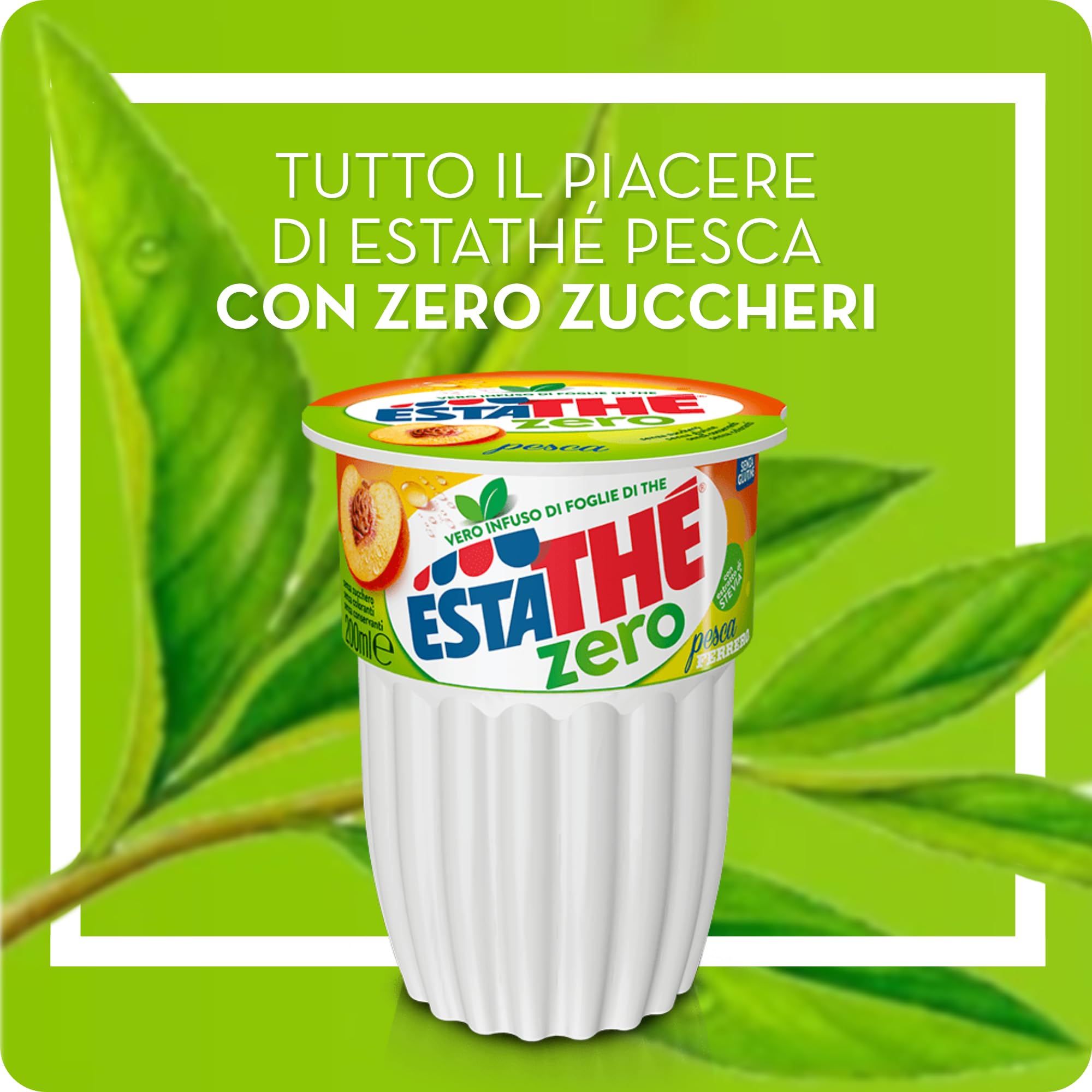estath-zero-pesca-t-freddo-senza-zucchero-alla-pesca-3-bicchierini-da-200-ml image 2