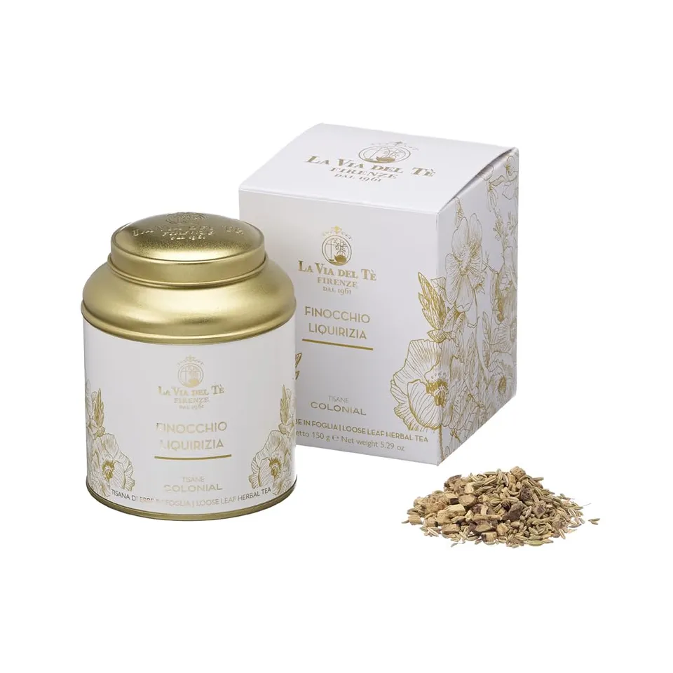 la-via-del-t-tisana-finocchio-e-liquirizia-lattina-150-g image 1