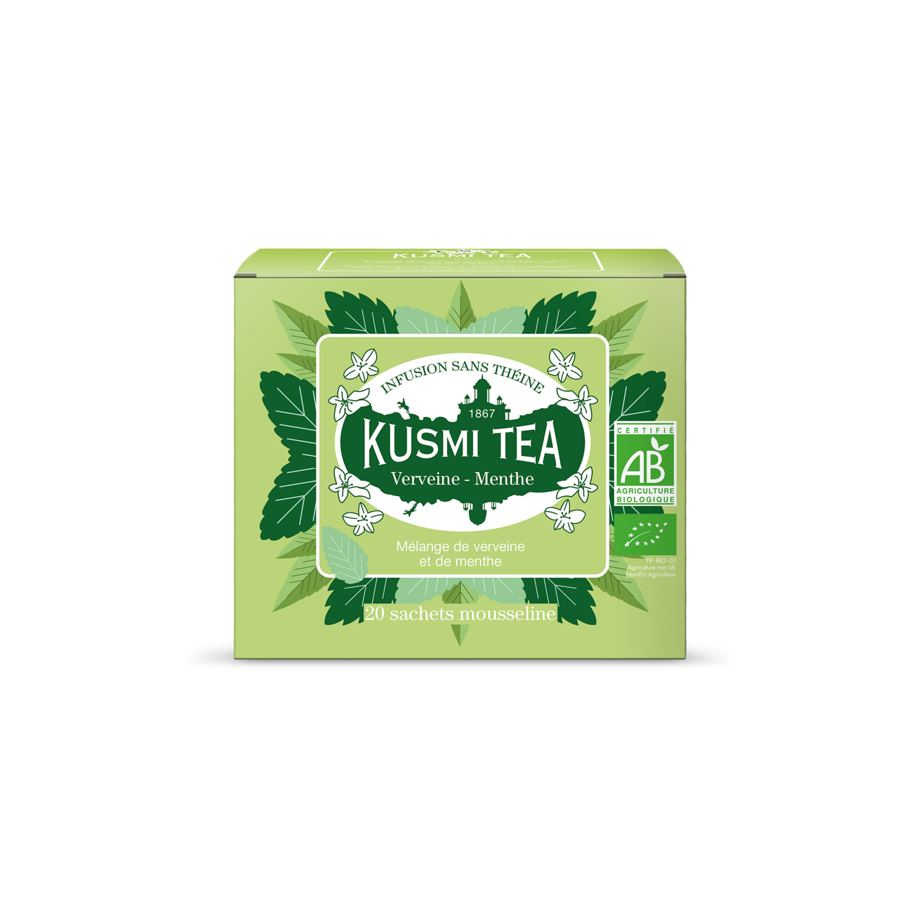 kusmi-tea-lemon-verbena-menta-infuso-bio image 4
