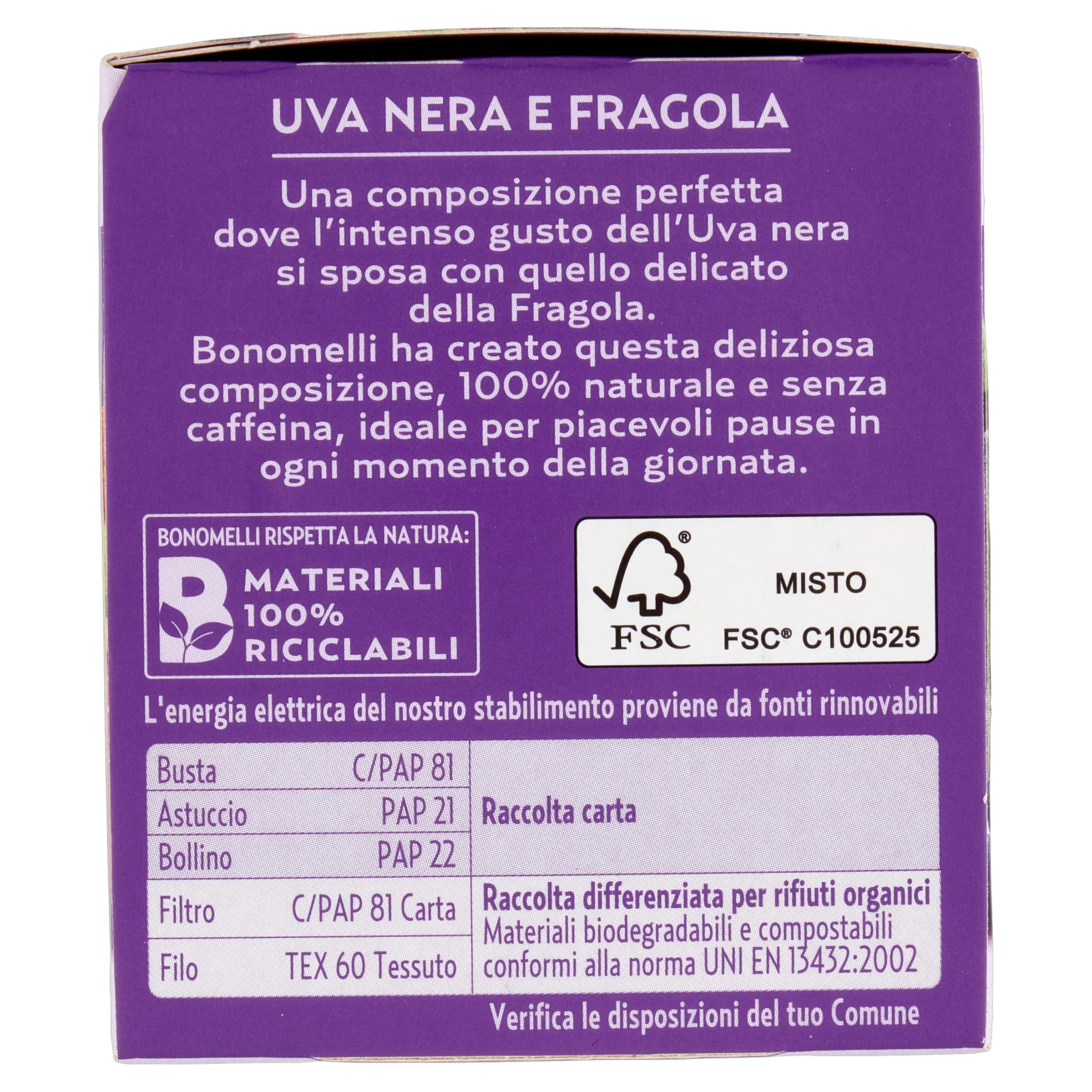 bonomelli-infusi-fruttosi-uva-nera-e-fragola-12-filtri-da-24g image 2