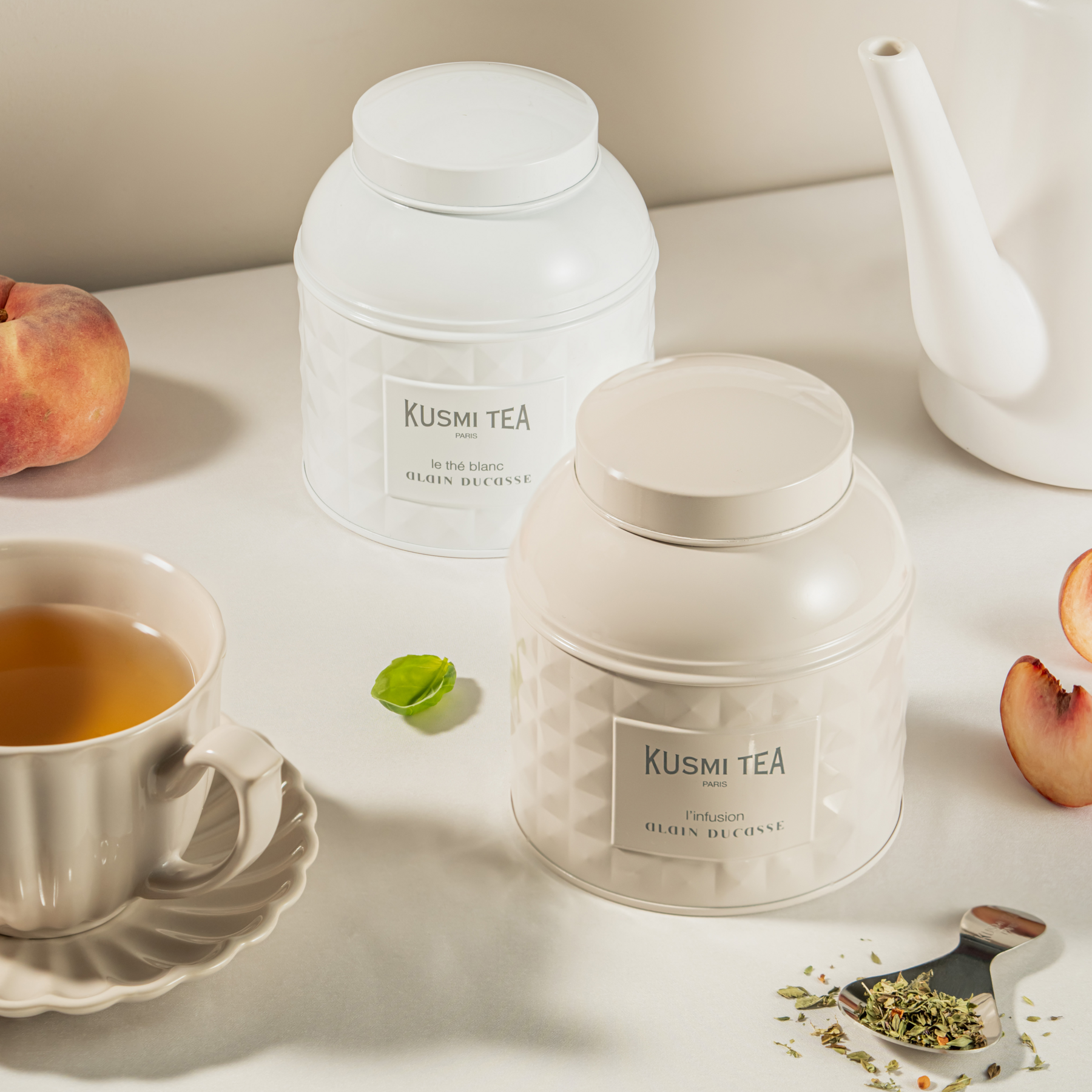 kusmi-tea-l-infusion-alain-ducasse-bio-infuso-timo-limone-verbena-basilico image 2