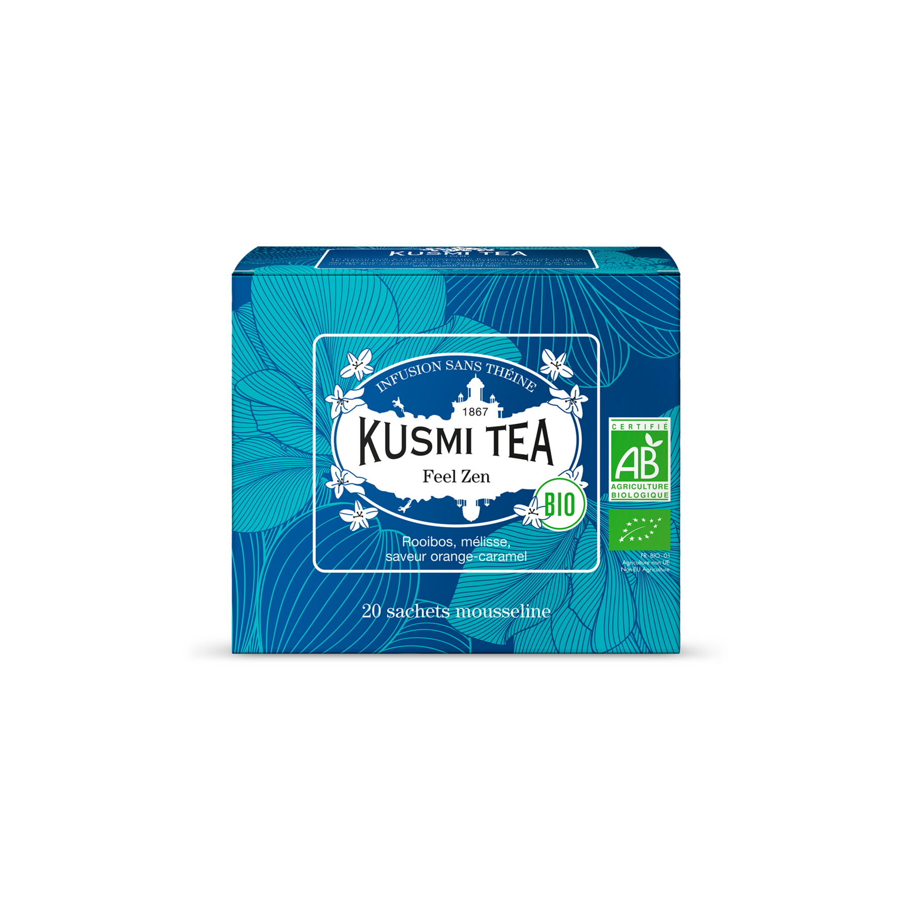 kusmi-tea-feel-zen-bio-infuso-rooibos-mela-e-arancia-senza-teina image 4