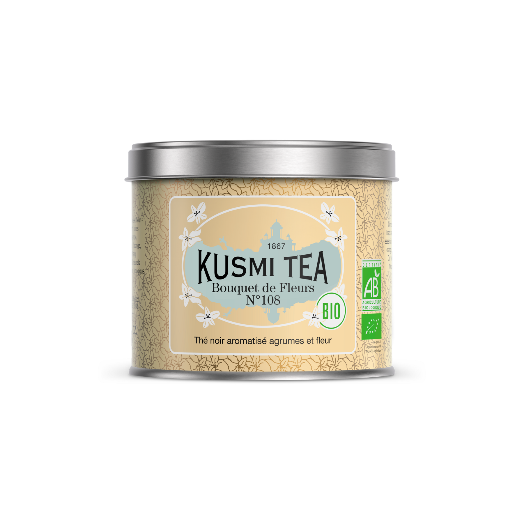kusmi-tea-bouquet-di-fiori-n-108-bio-te-nero-earl-grey-agrumi-e-ylang image 1