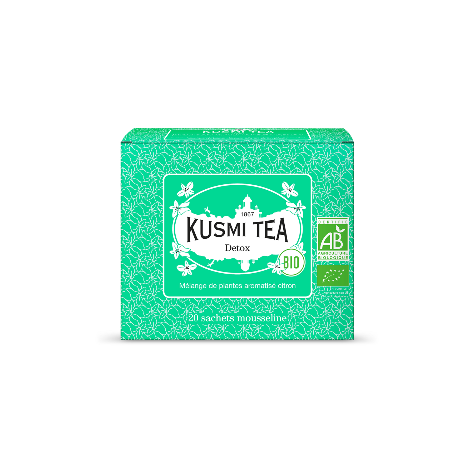 kusmi-tea-detox-bio-t-verde-e-mate-a-limone-e-citronella image 7