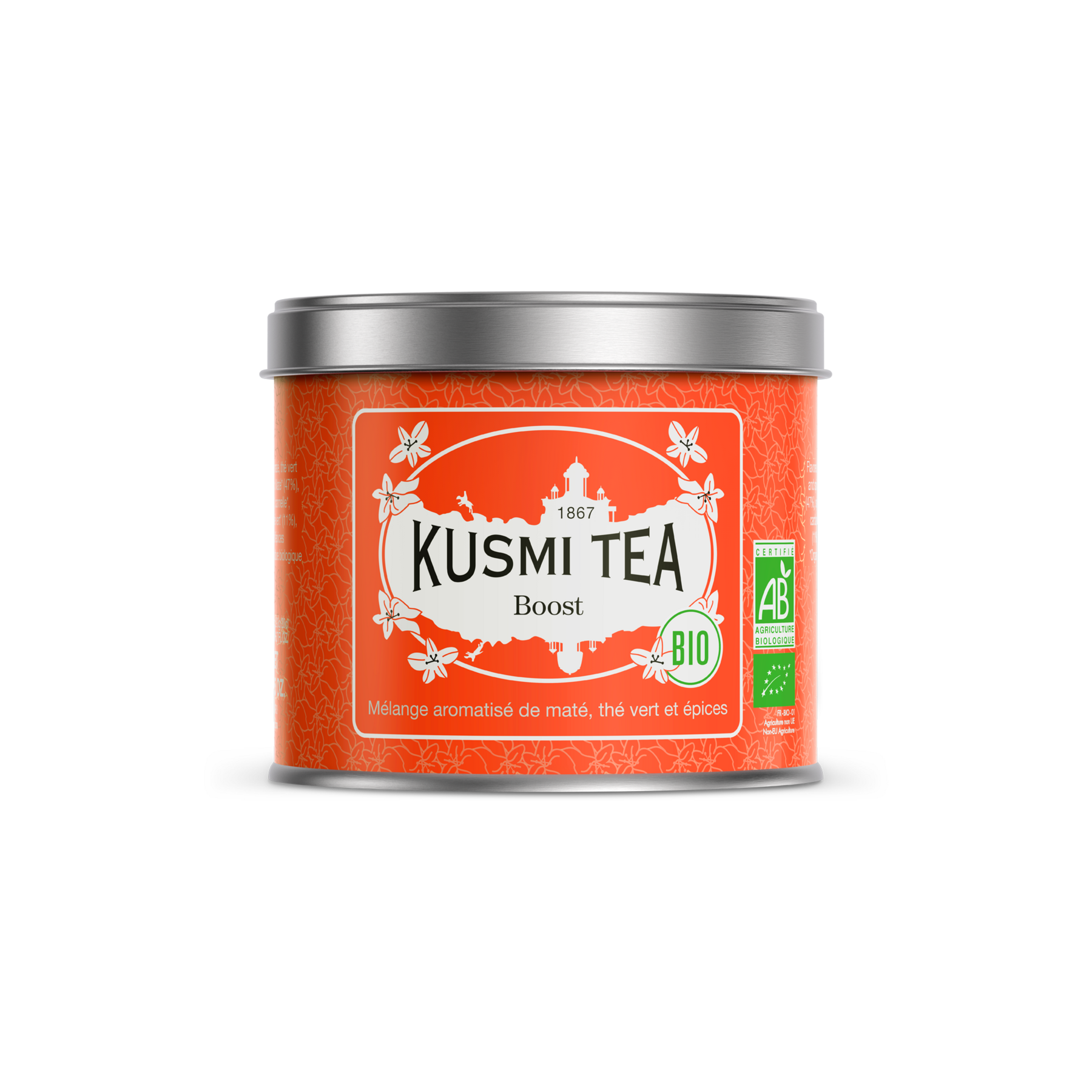 kusmi-tea-boost-bio-t-mate-con-zenzero-cannella-cardamomo-e-t-verde image 3