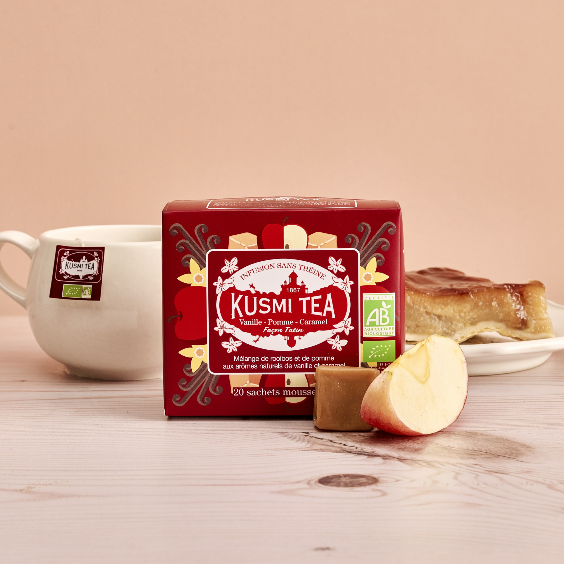 kusmi-tea-tisana-vaniglia-mela-caramello-stile-tatin-al-rooibos-senza-teina image 4