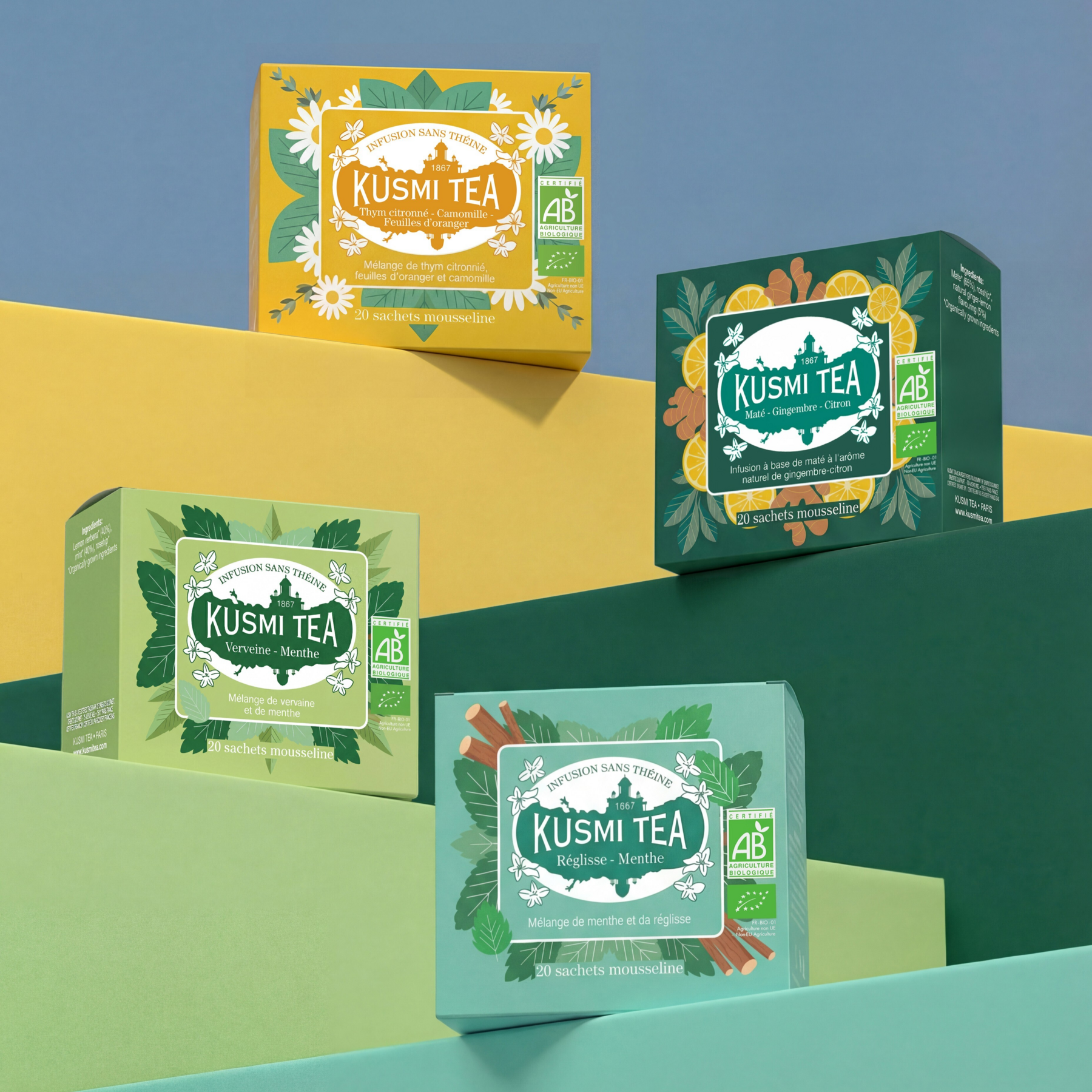 kusmi-tea-mate-zenzero-limone-infusione-mate-verde-energizzante image 4