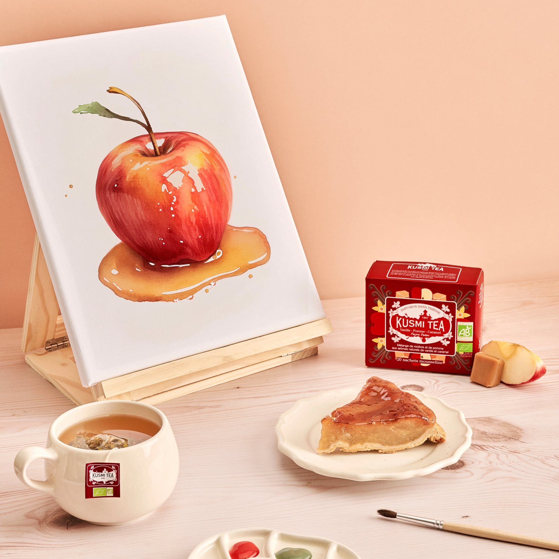 kusmi-tea-tisana-vaniglia-mela-caramello-stile-tatin-al-rooibos-senza-teina image 3