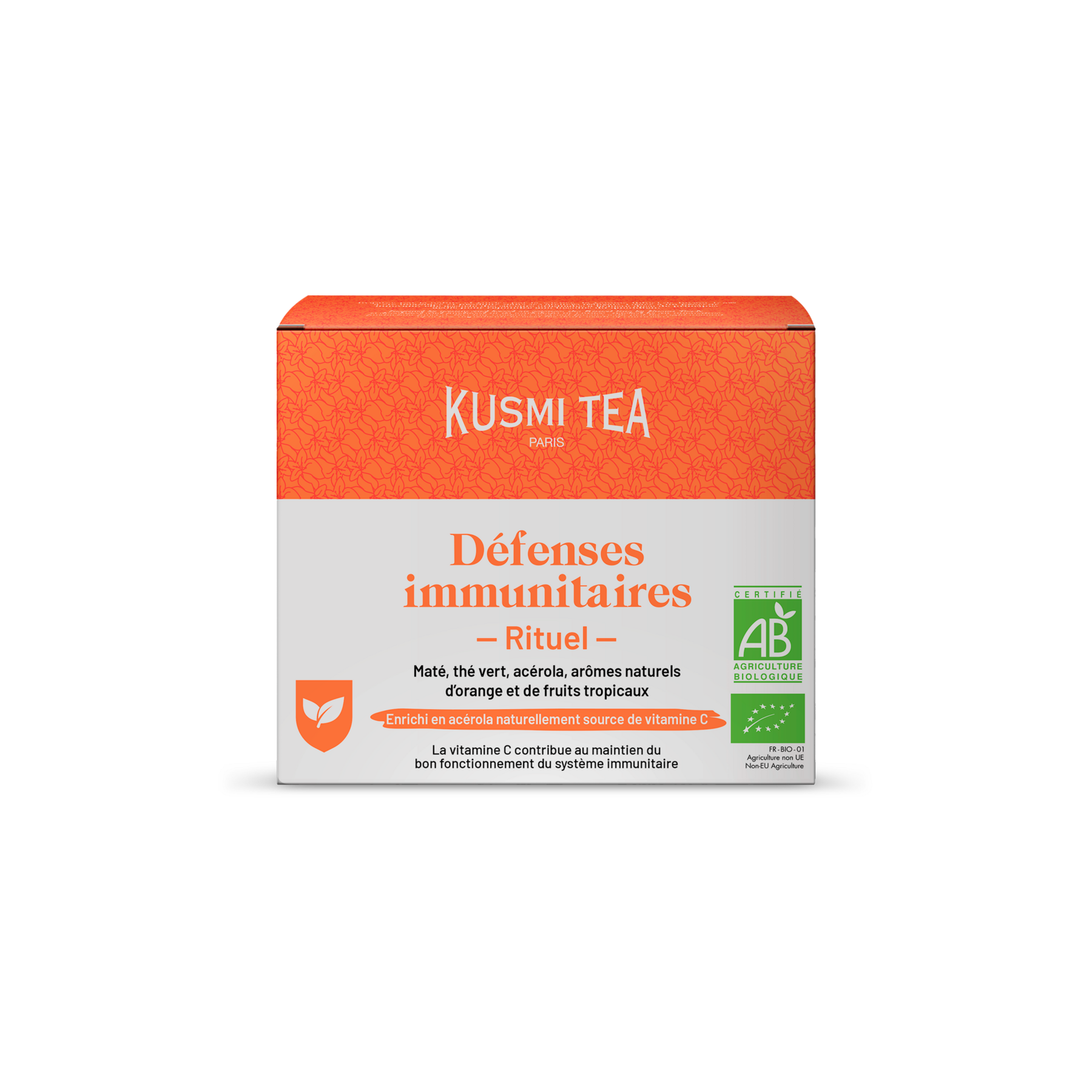 kusmi-tea-rituale-difese-immunitarie-miscela-mate-e-t-verde-bio-arancia-e-acerol image 7