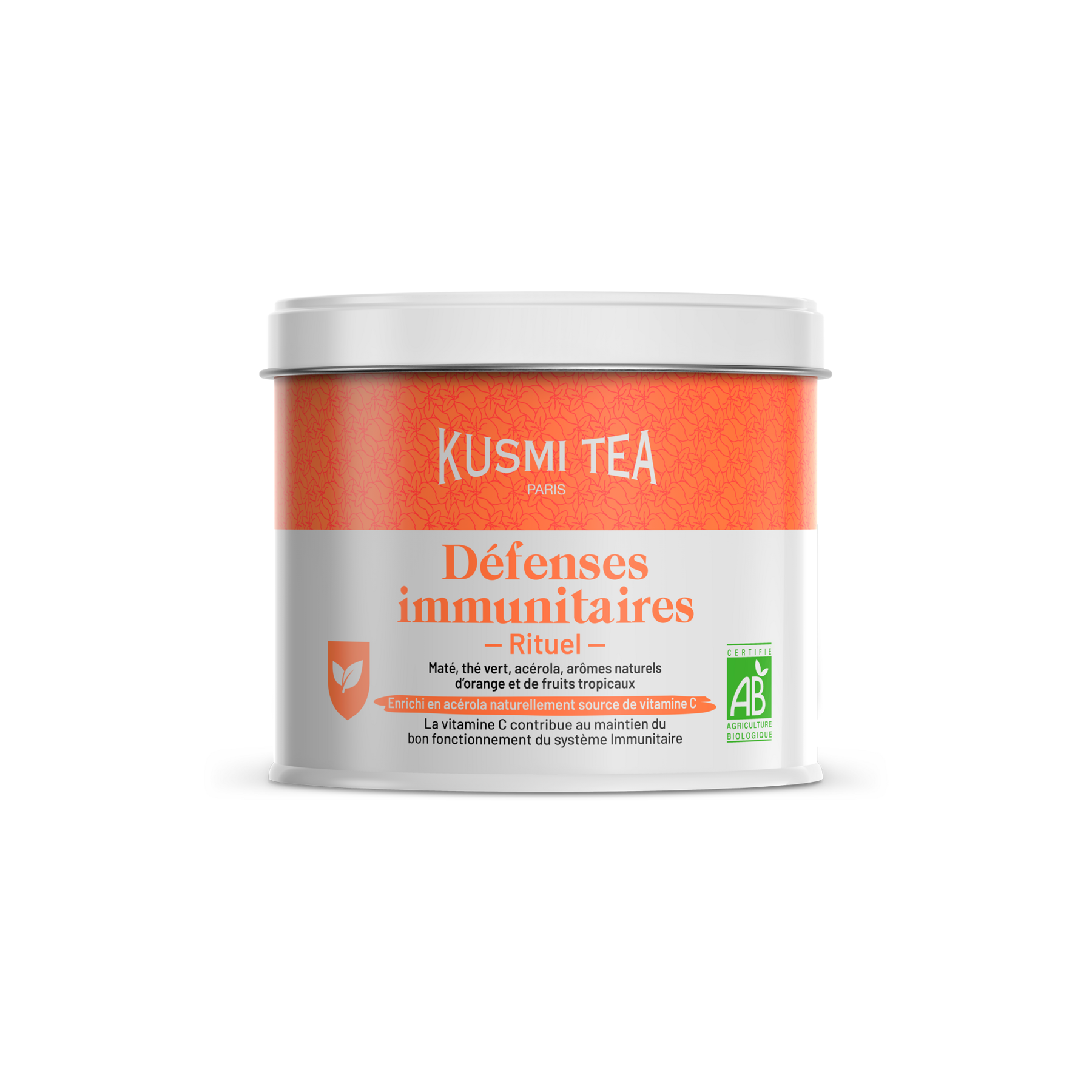 kusmi-tea-rituale-difese-immunitarie-miscela-mate-e-t-verde-bio-arancia-e-acerol image 5