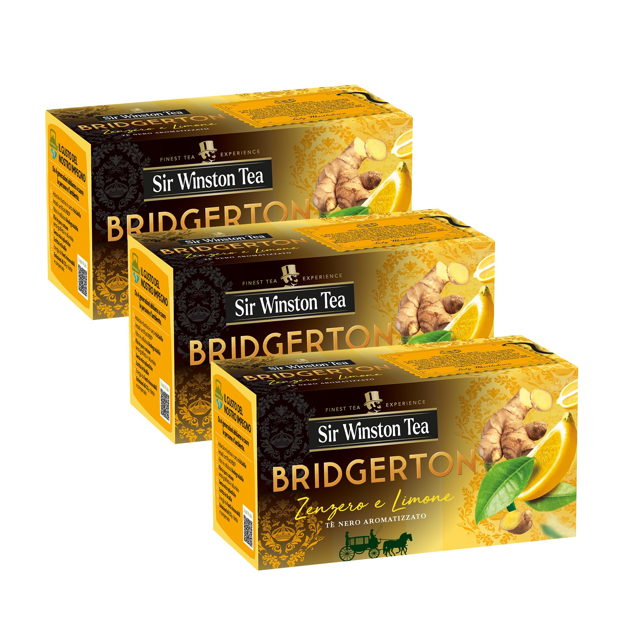 sir-winston-tea-t-nero-zenzero-e-limone-60-filtri-3x20-edizione-bridgerton image 1