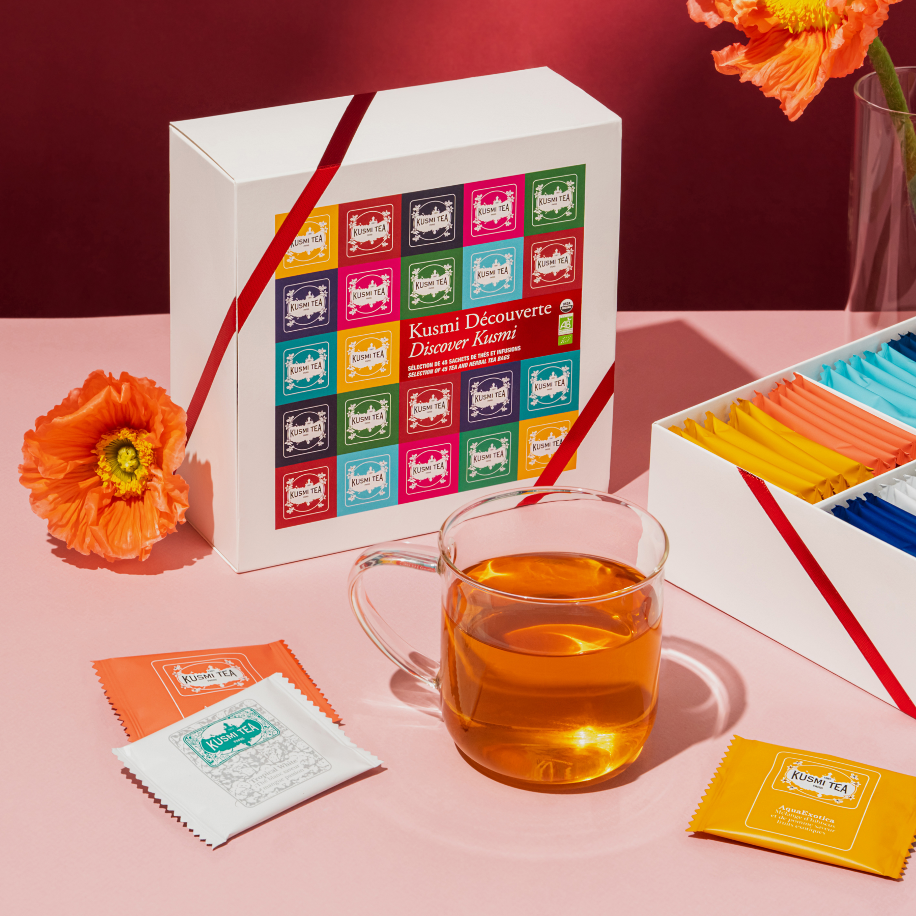 kusmi-tea-cofanetto-d-couverte-bio-45-bustine-9-mix image 3