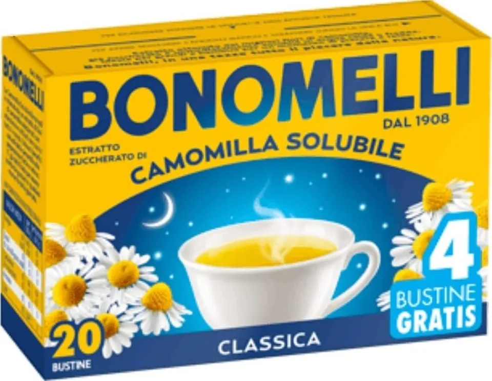 bonomelli-camomilla-solubile-classica-20-bustine-da-100g image 1