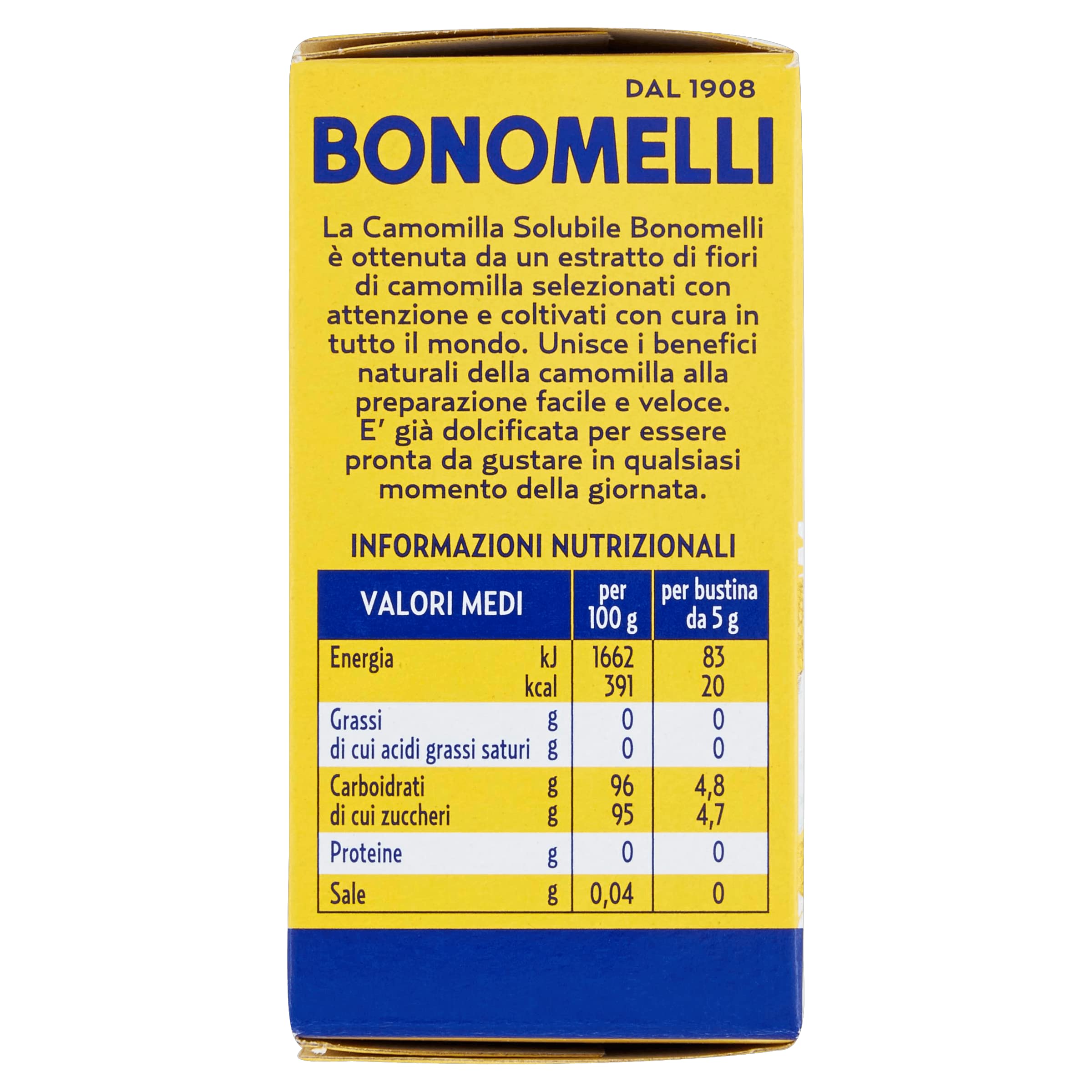 bonomelli-camomilla-solubile-classica-20-bustine-da-100g image 2