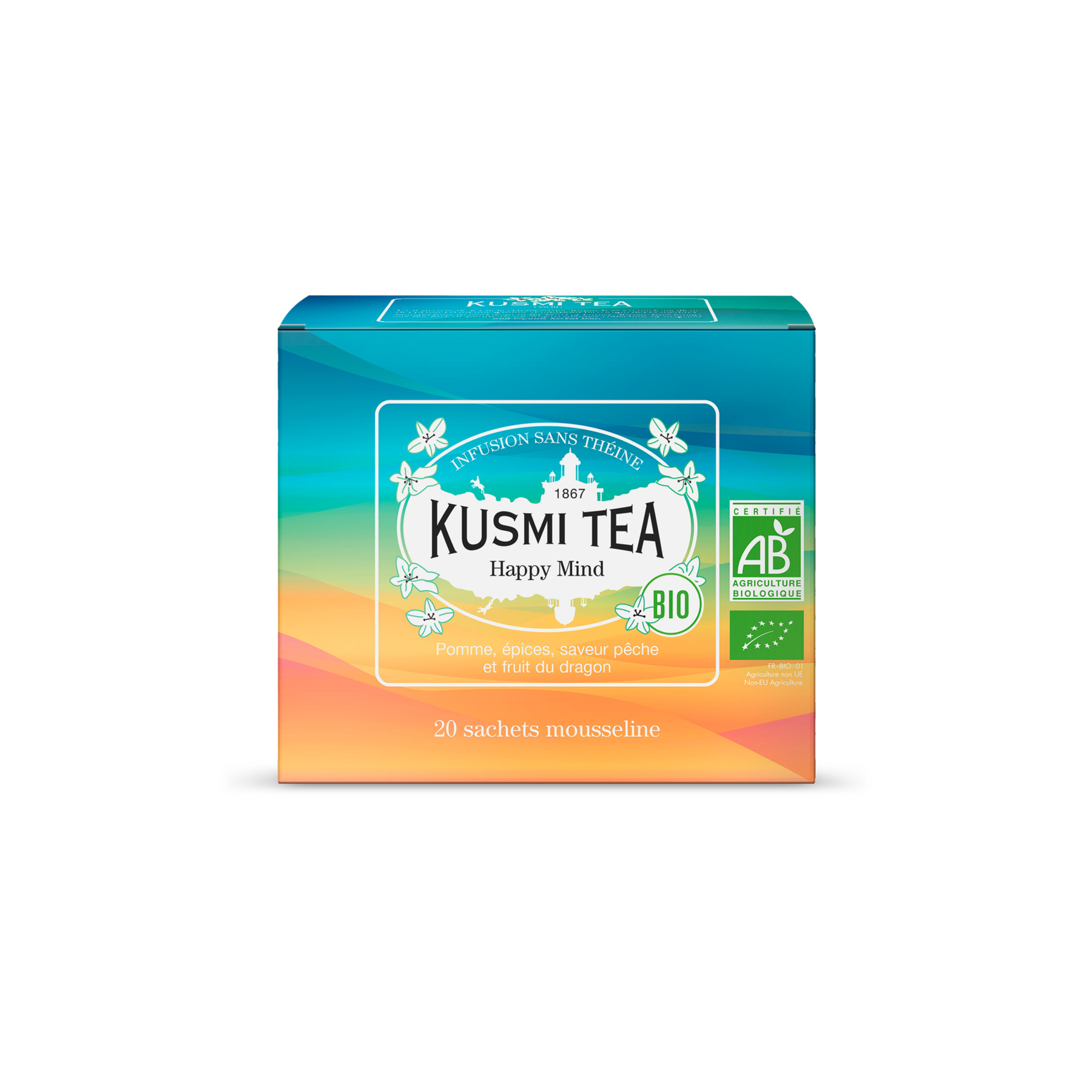 kusmi-tea-happy-mind-bio-infuso-limone-zenzero-e-curcuma image 6