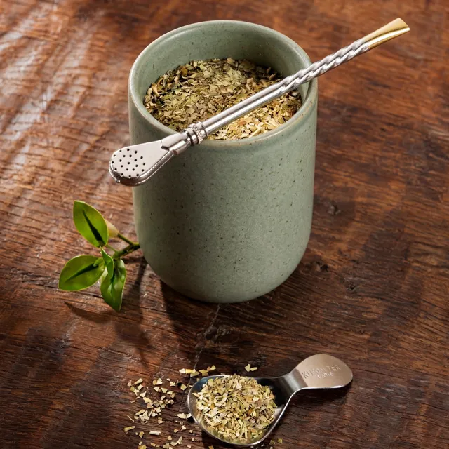 kusmi-tea-mate-straw-cannuccia-in-acciaio-inox-per-mat image 1