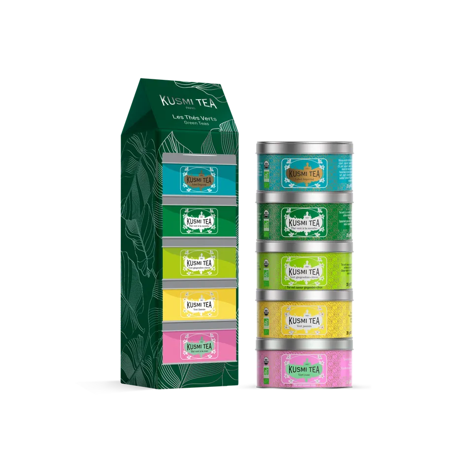 kusmi-tea-cofanetto-t-verdi-bio-5-miniature-sfuse-premium image 1