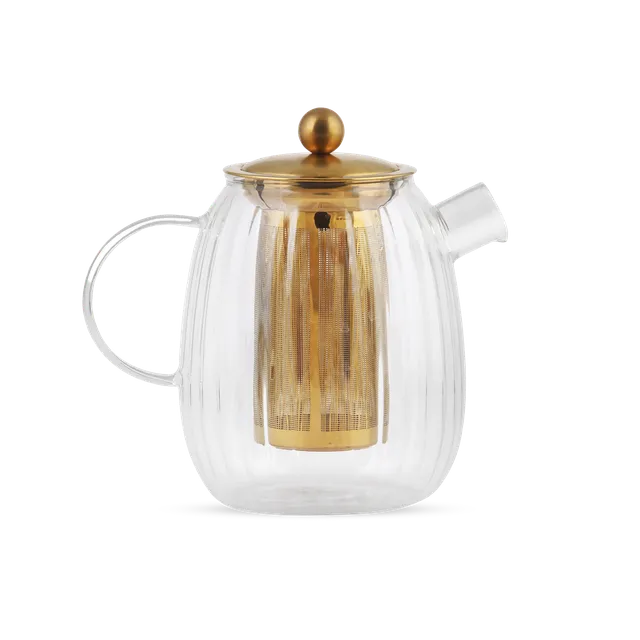 kusmi-tea-teiera-tulip-1l-in-vetro-con-filtro-acciaio-inox image 1
