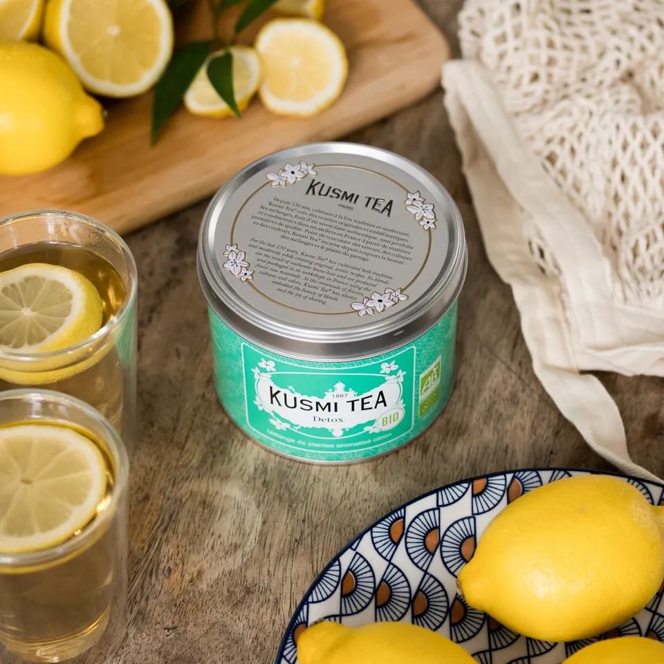 kusmi-tea-detox-bio-t-verde-e-mate-a-limone-e-citronella image 1