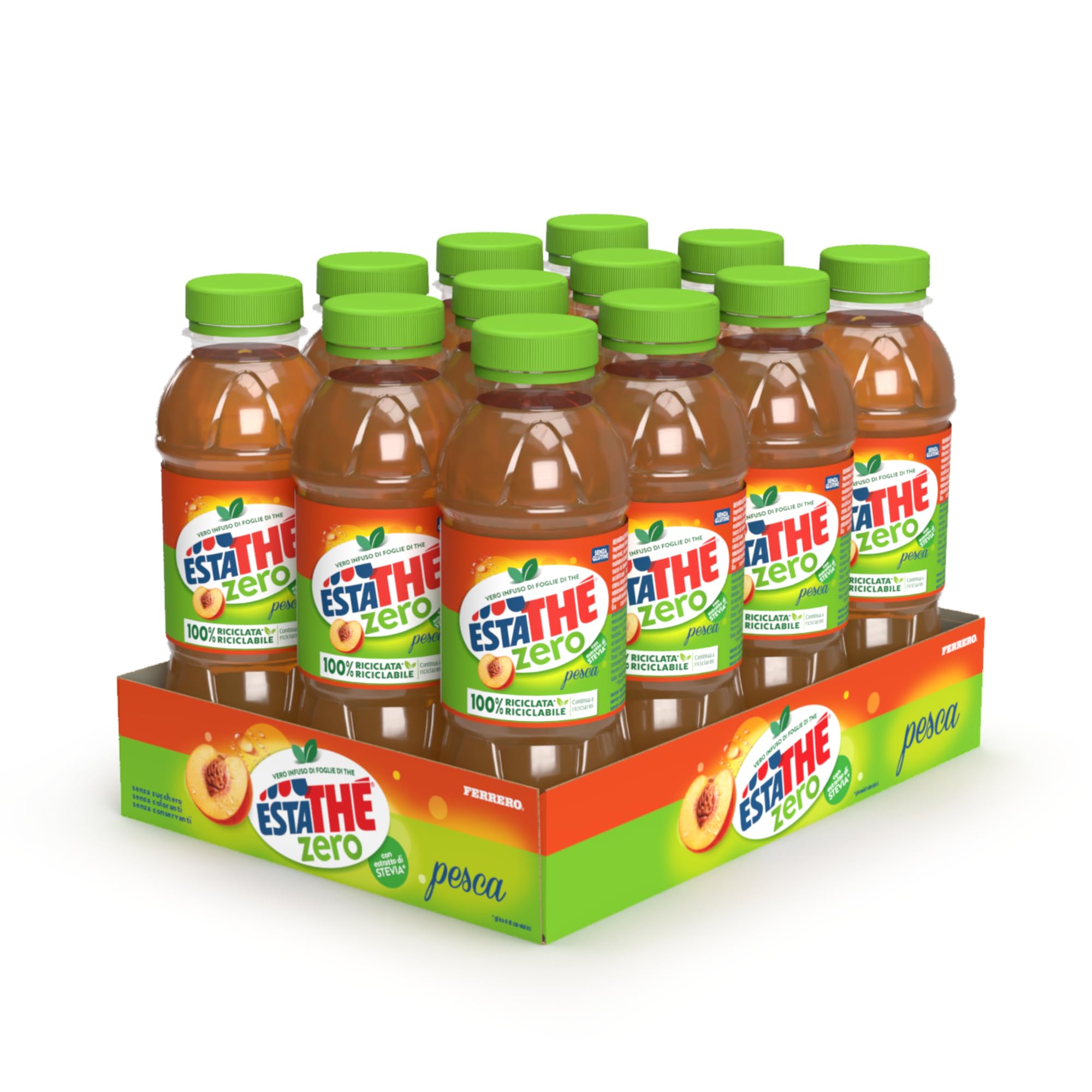 estath-zero-pesca-t-freddo-senza-zucchero-con-pesca-12-bottiglie-da-0-4-l image 1