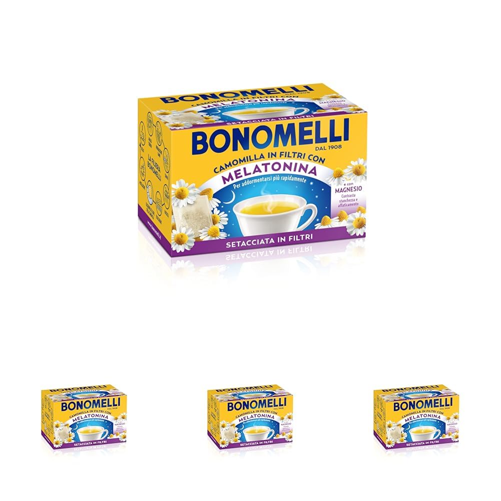 bonomelli-camomilla-setacciata-con-melatonina-e-magnesio-14-bustine-da-35g image 7