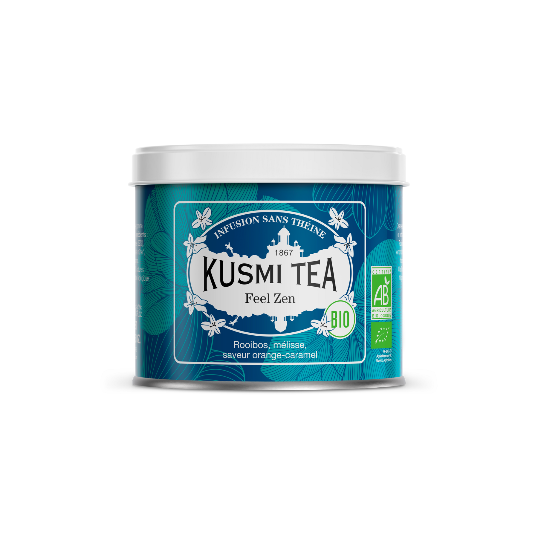 kusmi-tea-feel-zen-bio-infuso-rooibos-mela-e-arancia-senza-teina image 2