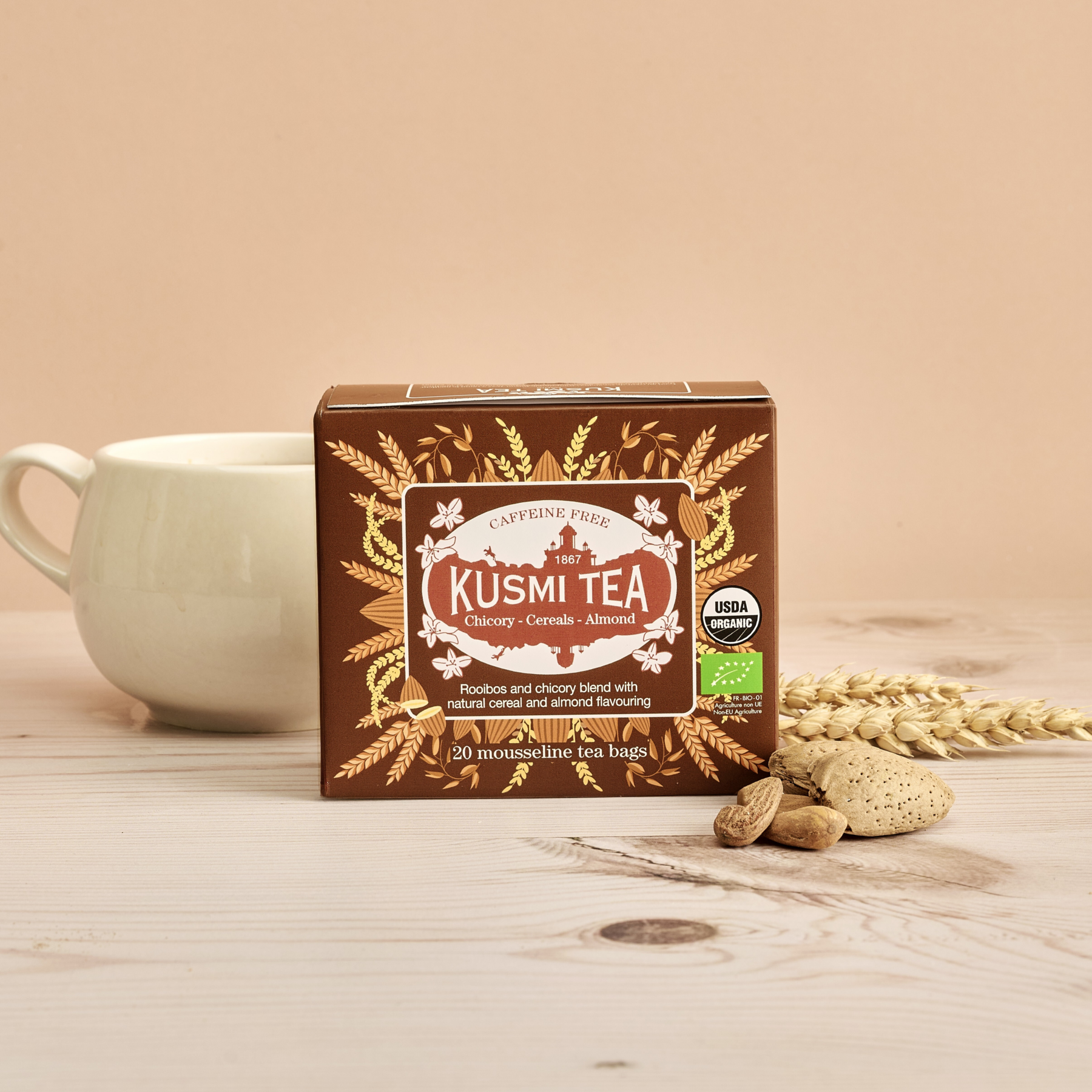 kusmi-tea-infusione-cicoria-cereali-mandorla-su-base-rooibos image 1
