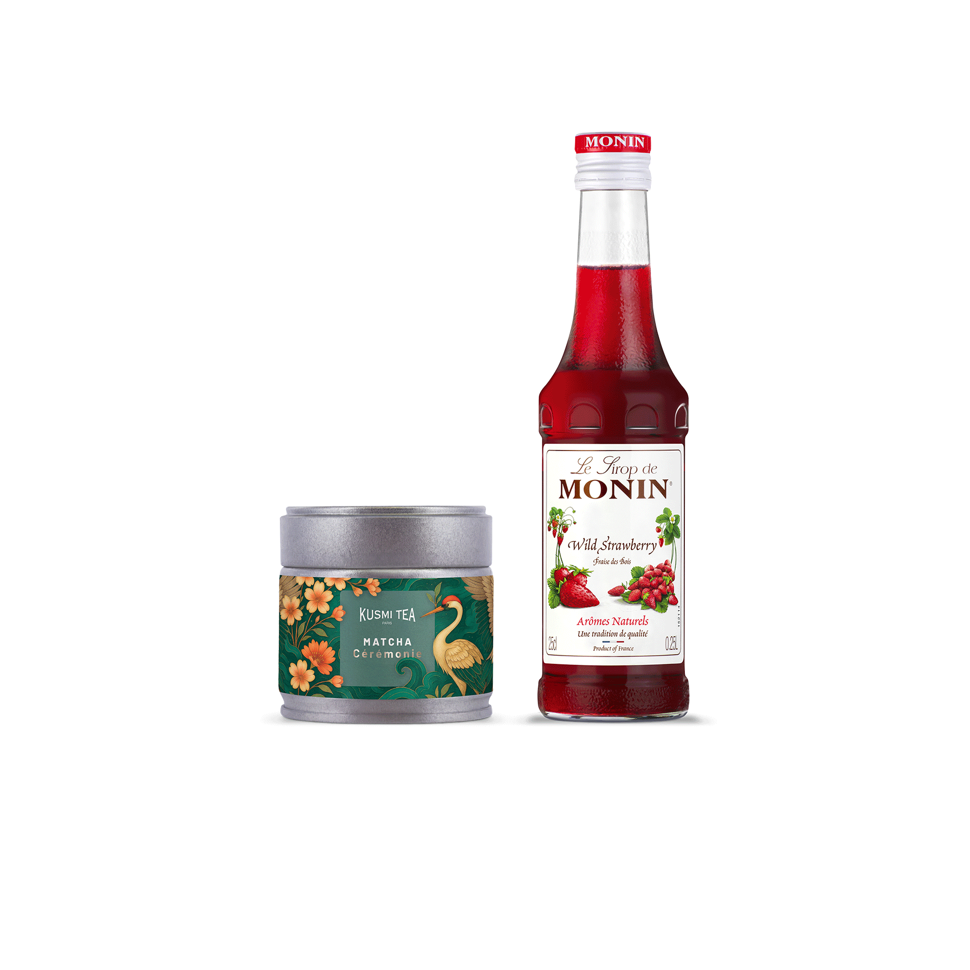 kusmi-tea-kit-matcha-e-sciroppi-componibile-matcha-30g-monin image 1