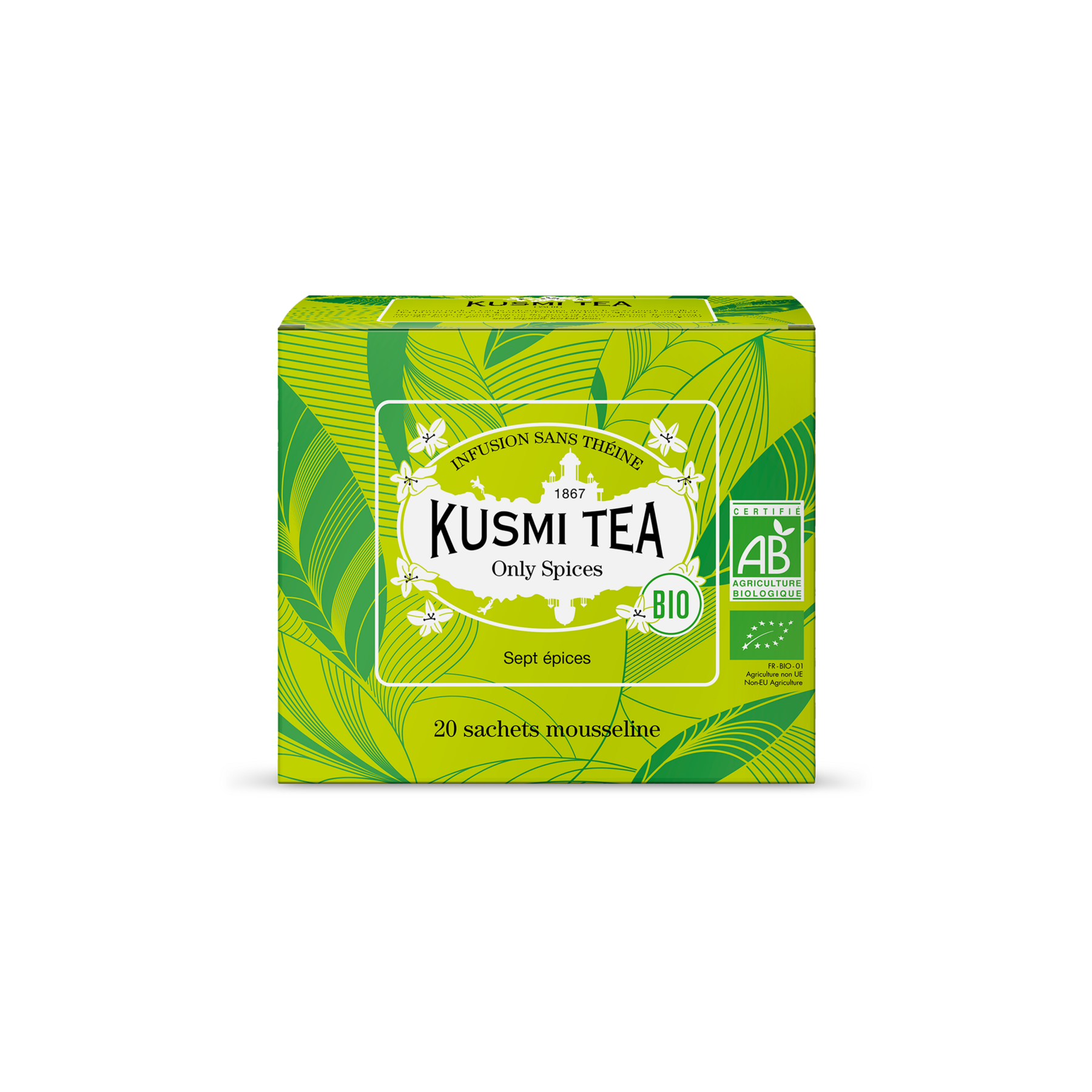 kusmi-tea-only-spices-bio-infuso-di-sole-spezie image 6