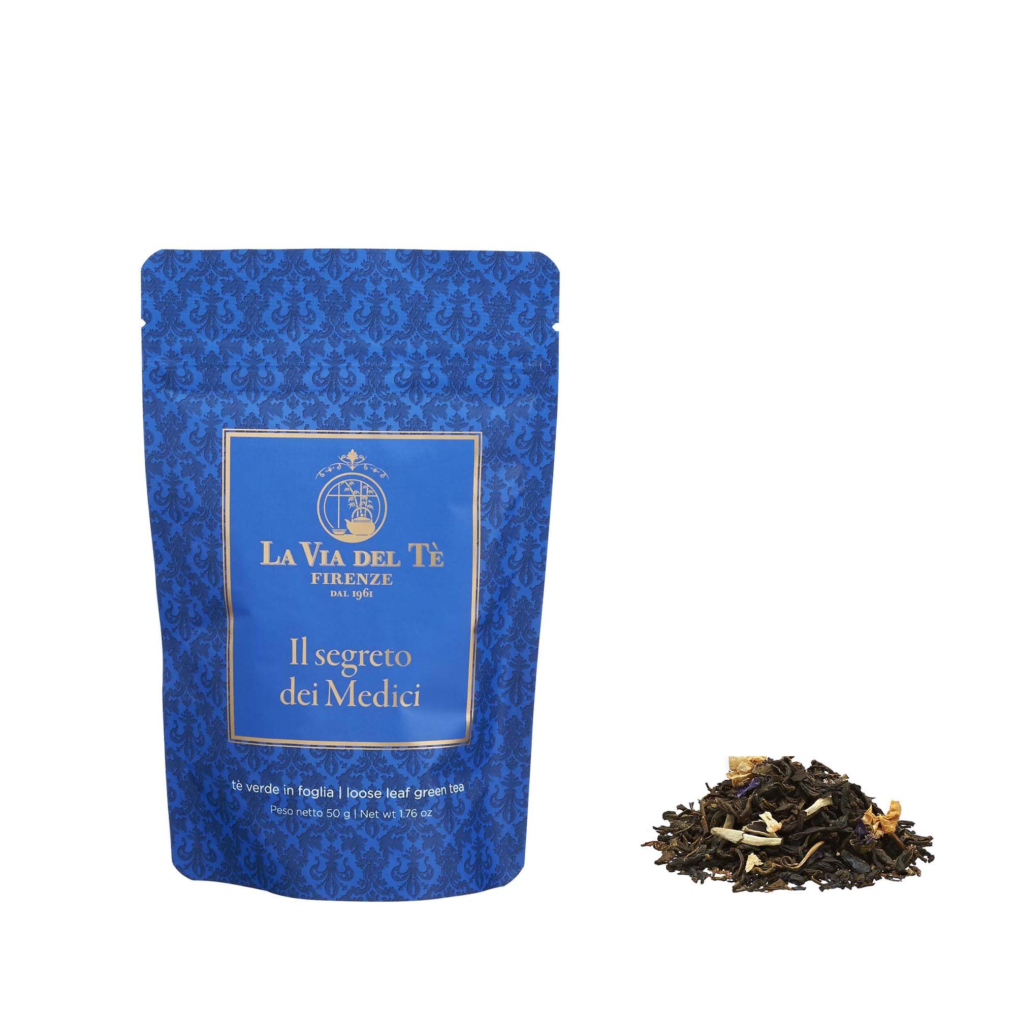 la-via-del-t-firenze-il-segreto-dei-medici-t-verde-lattina-100-g-50-g image 1