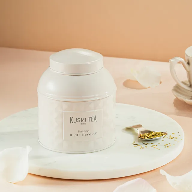 kusmi-tea-l-infusion-alain-ducasse-bio-infuso-timo-limone-verbena-basilico image 1