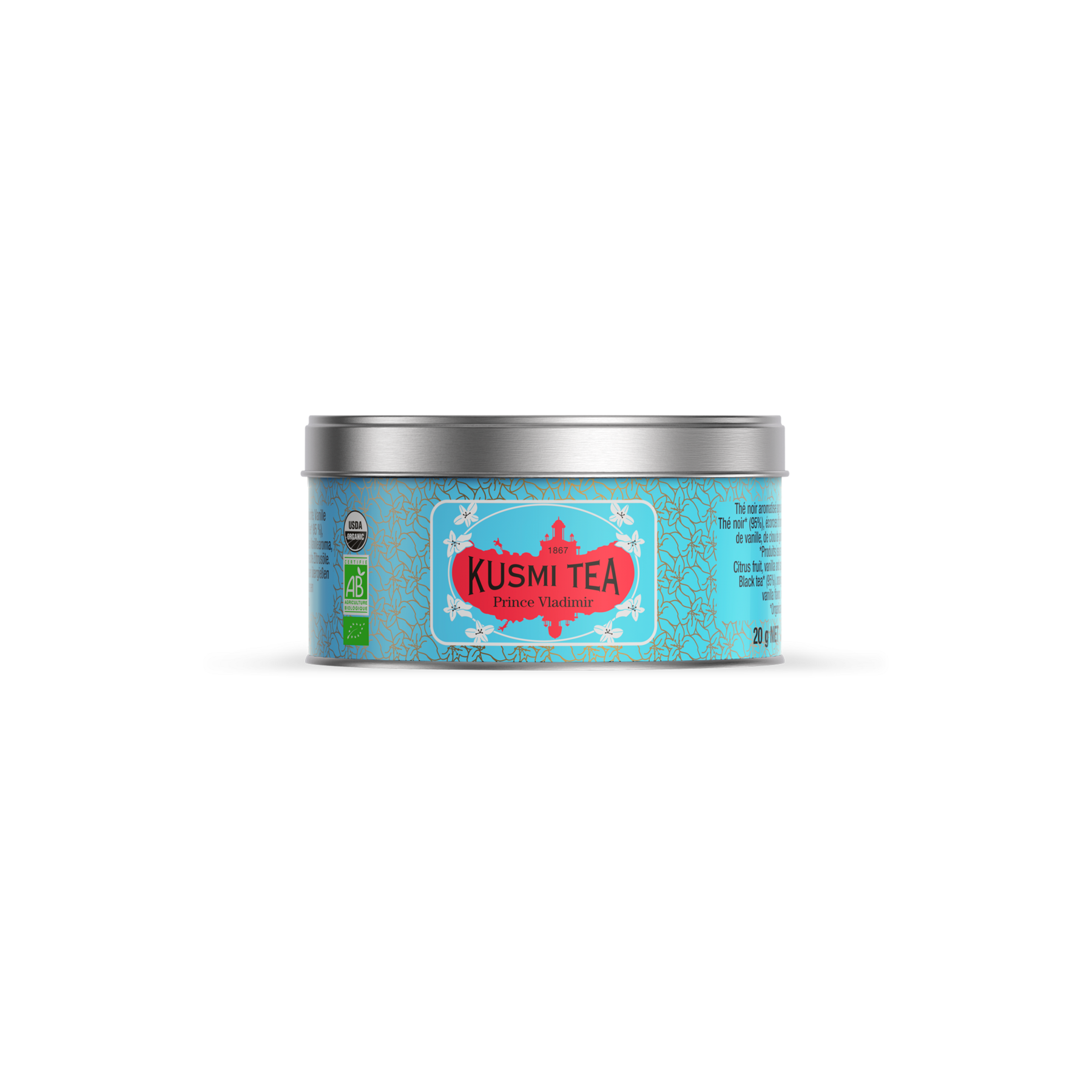 kusmi-tea-prince-vladimir-bio-te-nero-earl-grey-agrumi-e-spezie image 3