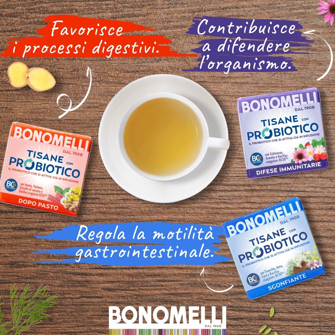 bonomelli-tisana-probiotica-sgonfiante-finocchio-anice-carvi-10-filtri-da-20g image 7