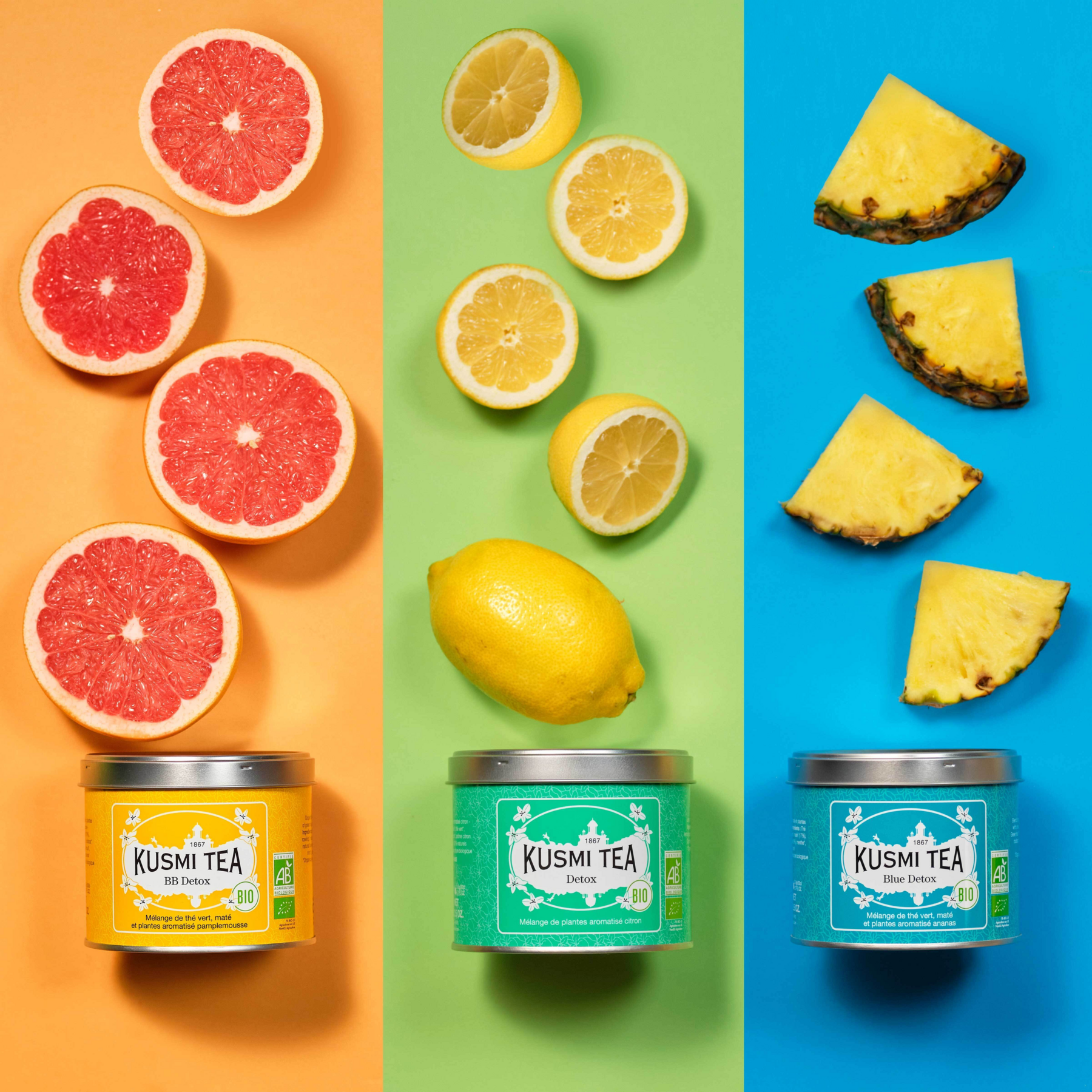 kusmi-tea-blue-detox-t-verde-tropicale-rooibos-e-mate image 2