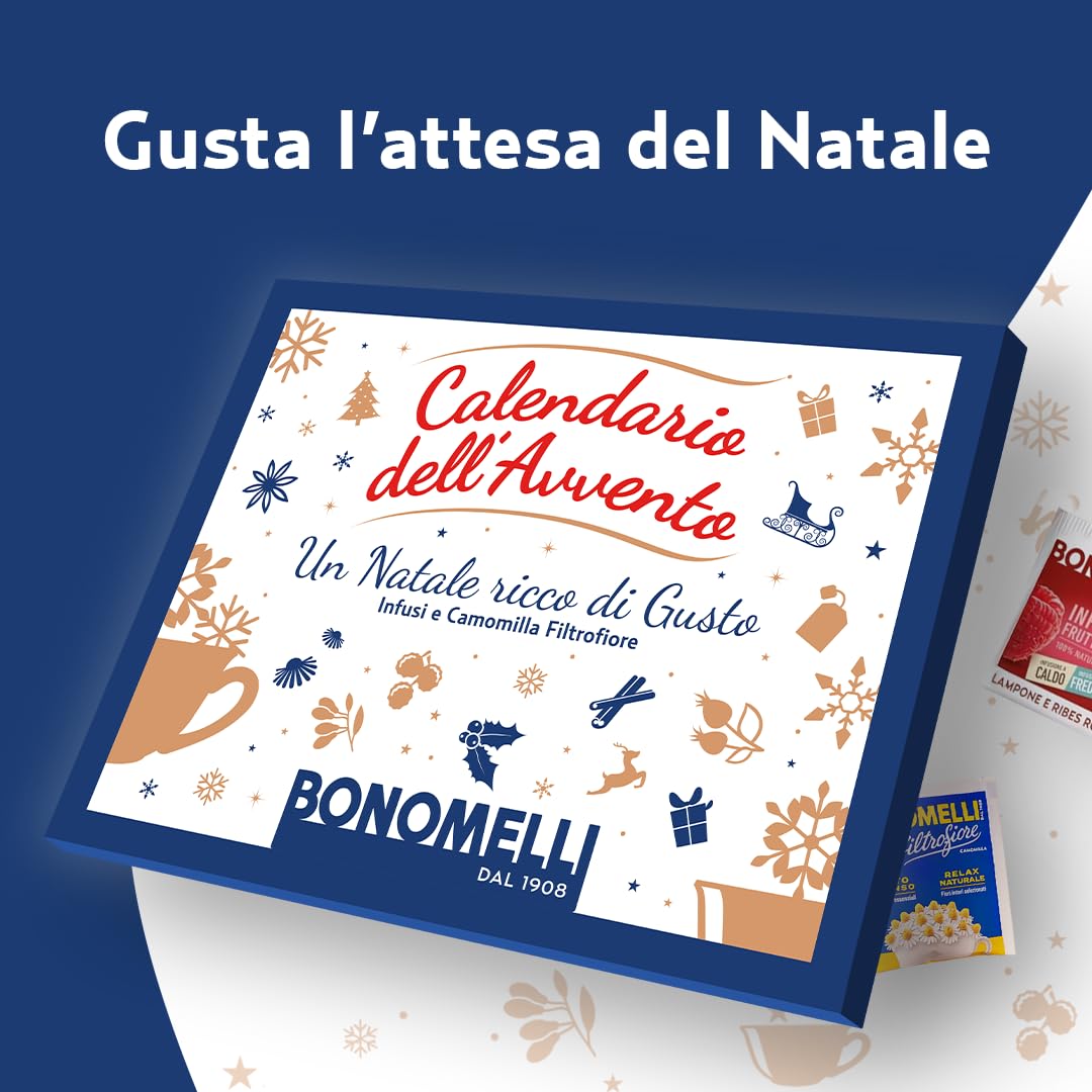 bonomelli-calendario-dell-avvento-24-bustine-assortite-infusi-fruttosi-camomilla image 7