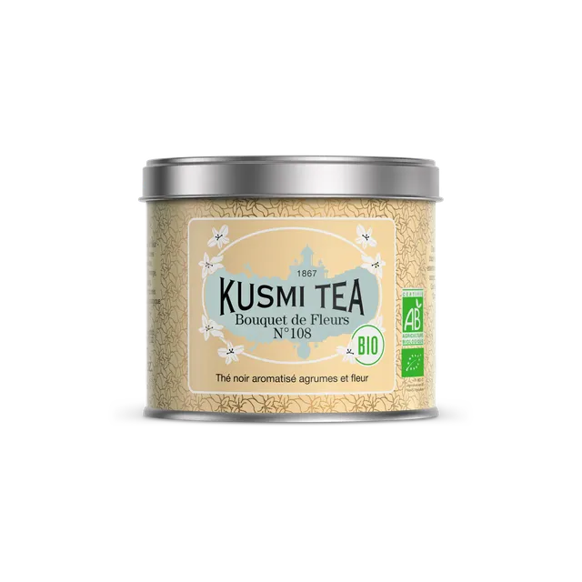 kusmi-tea-bouquet-di-fiori-n-108-bio-te-nero-earl-grey-agrumi-e-ylang image 1