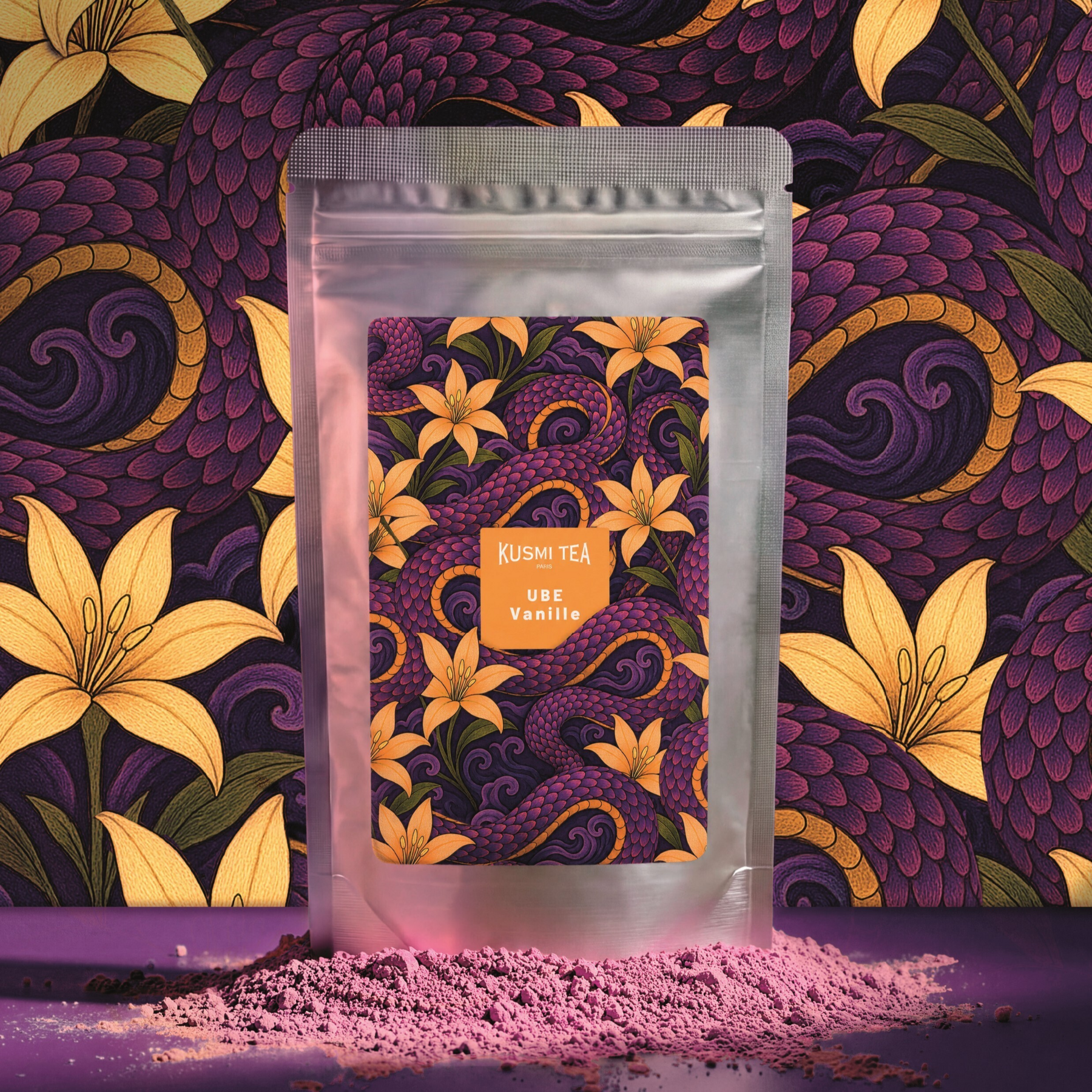 kusmi-tea-ube-vaniglia-polvere-senza-teina-gusto-nocciola image 2