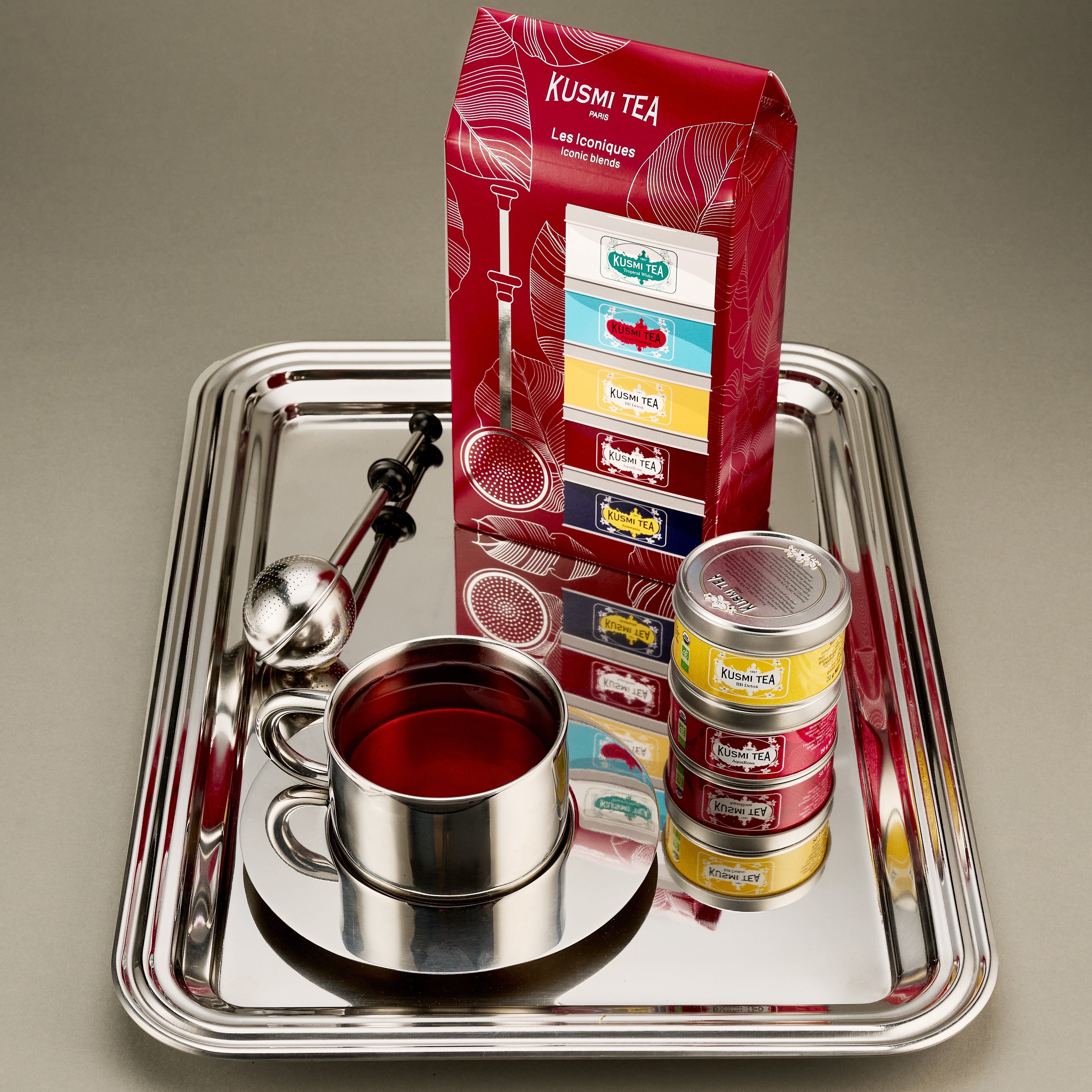 kusmi-tea-cofanetto-iconico-bio-con-infusore-5-mini-t-e-infusioni-infusore image 3