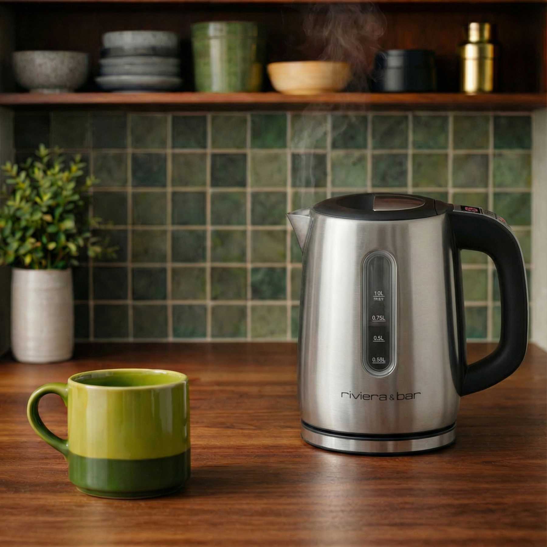 kusmi-tea-bollitore-elettrico-ella-1-l-in-acciaio-inox-temperatura-regolabile image 2