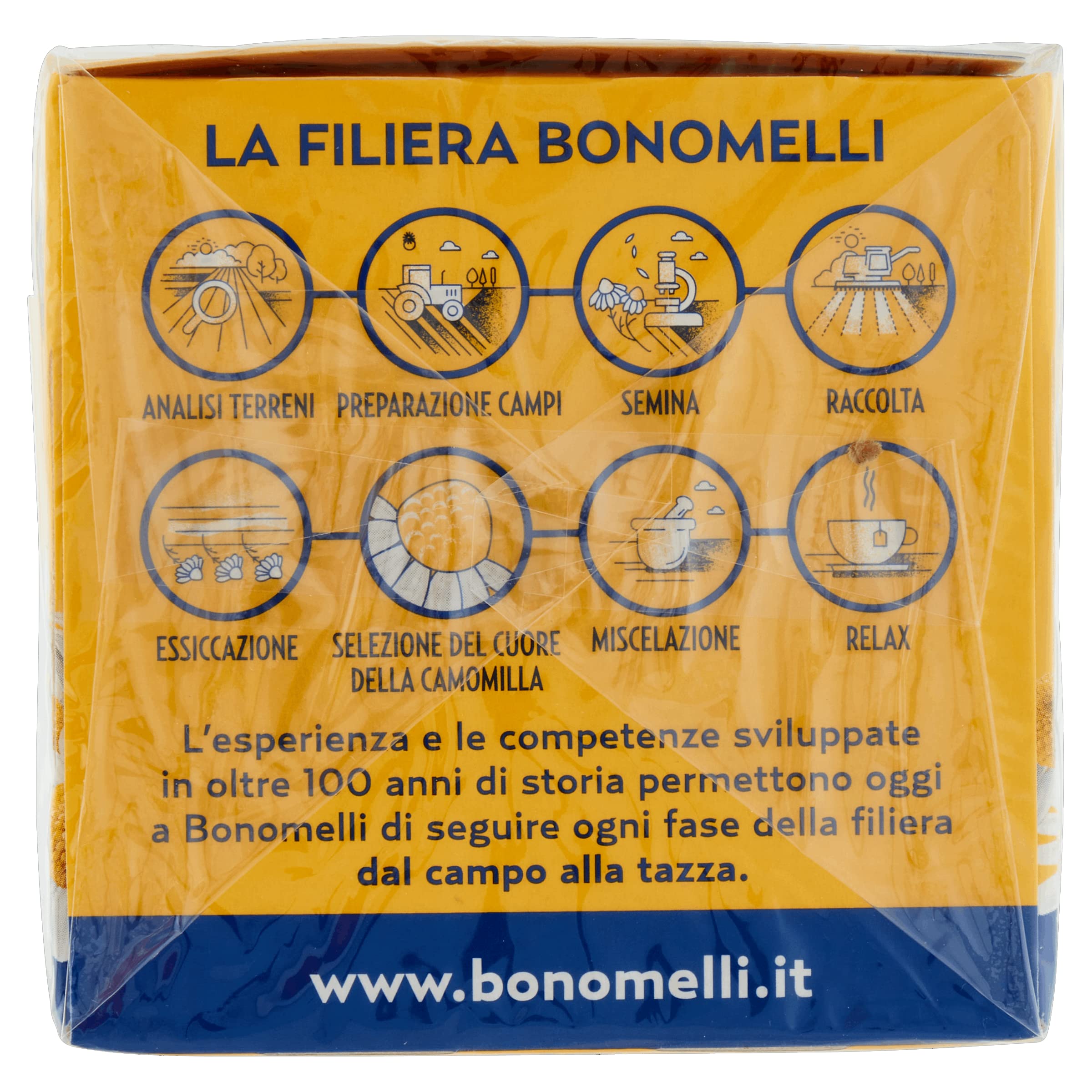 bonomelli-camomilla-setacciata-classica-18-filtri-da-27g image 4