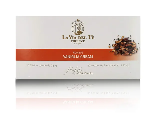 la-via-del-t-rooibos-vaniglia-cream-20-filtri-da-2-5-g-50-g image 1