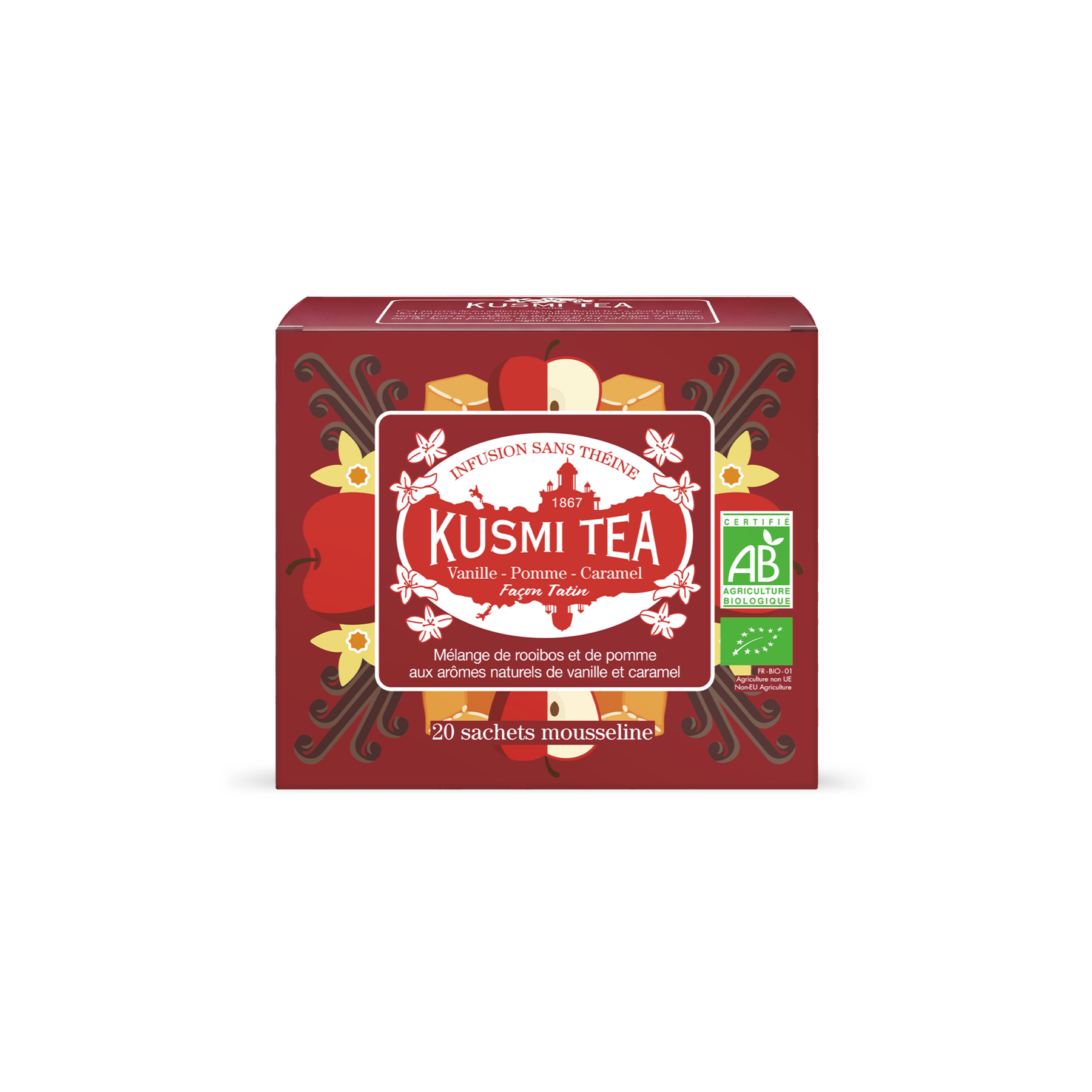 kusmi-tea-tisana-vaniglia-mela-caramello-stile-tatin-al-rooibos-senza-teina image 5